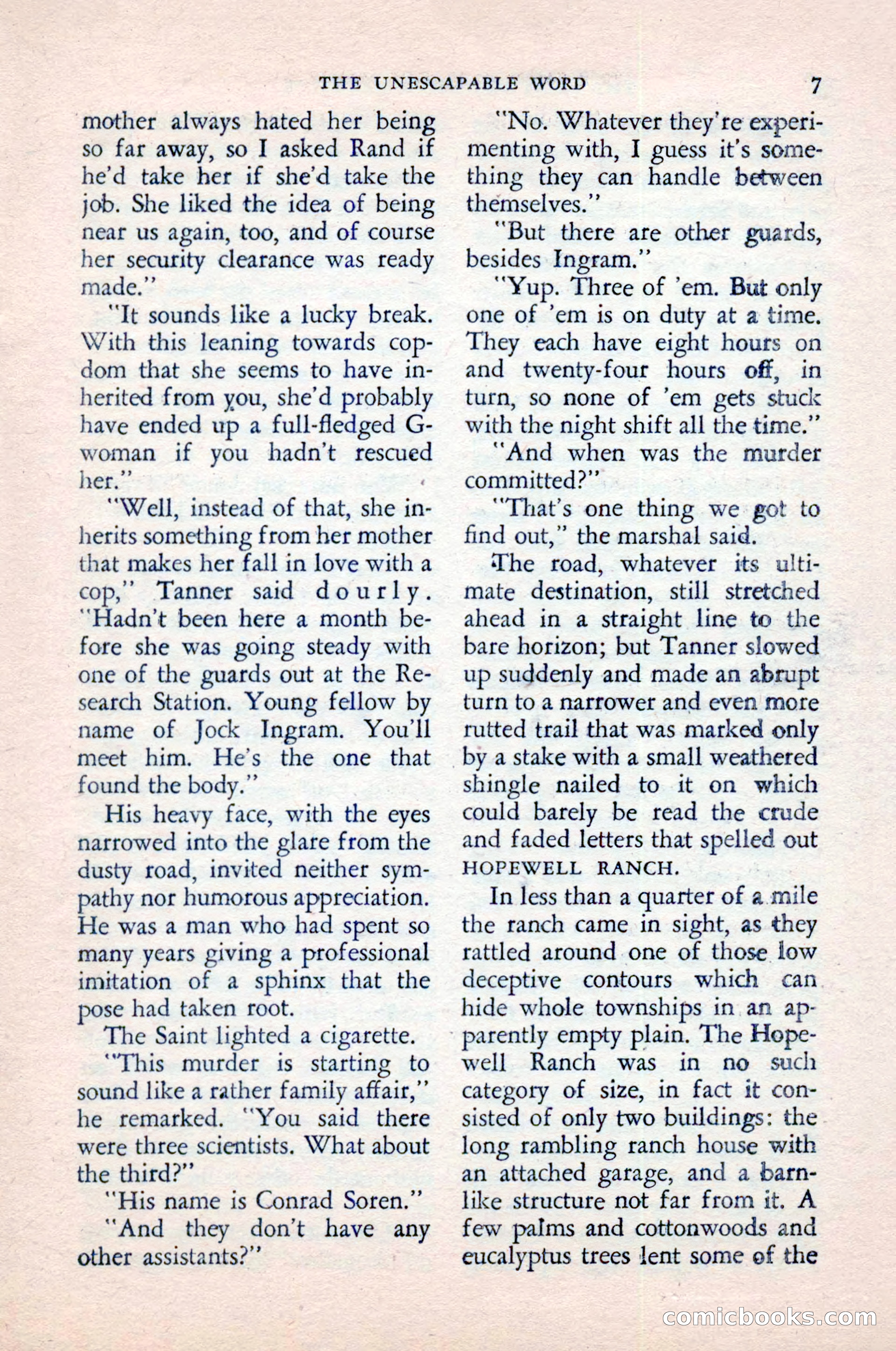 The Saint Detective Magazine — page 9 of 148