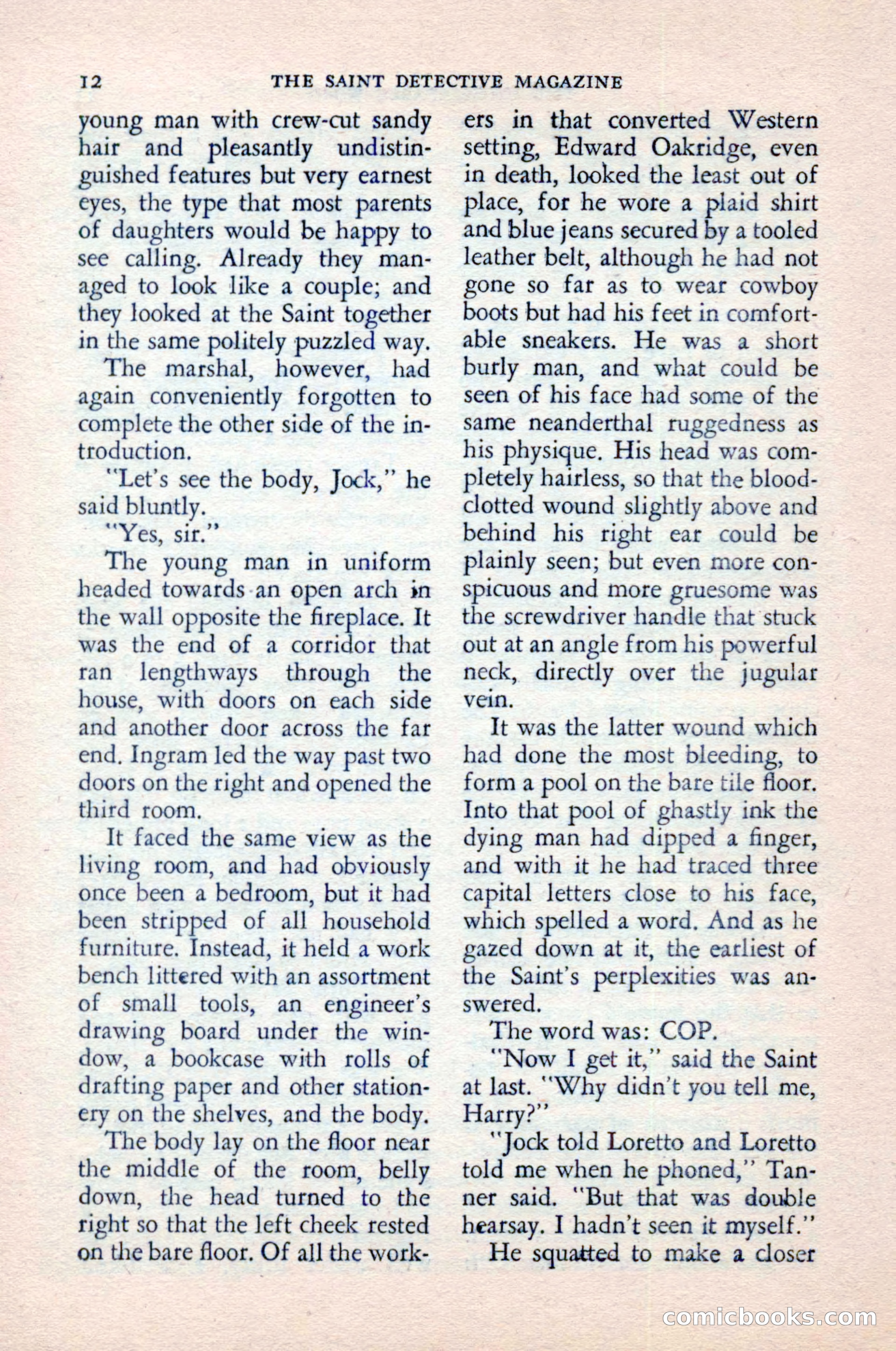 The Saint Detective Magazine — page 14 of 148