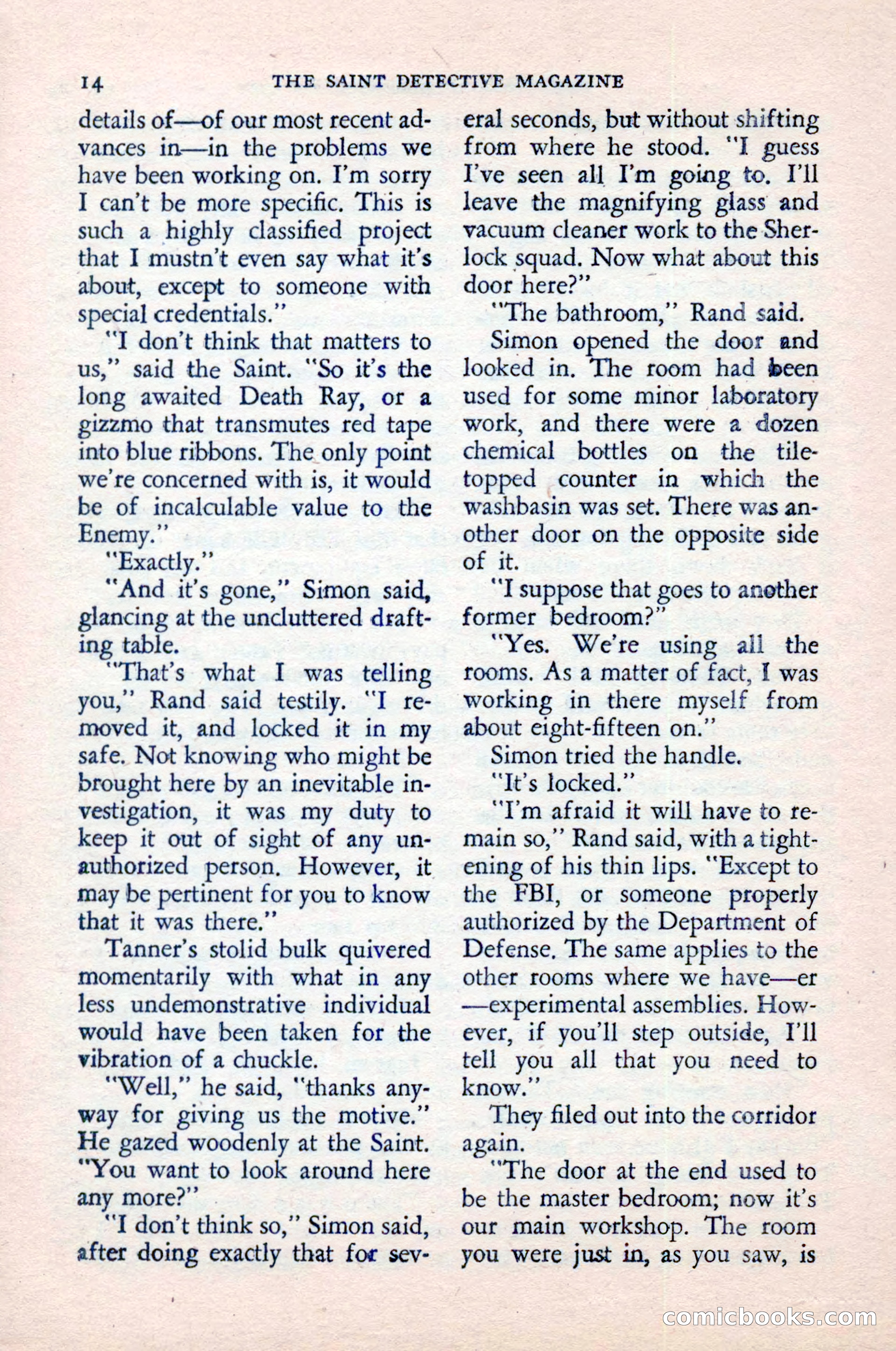 The Saint Detective Magazine — page 16 of 148