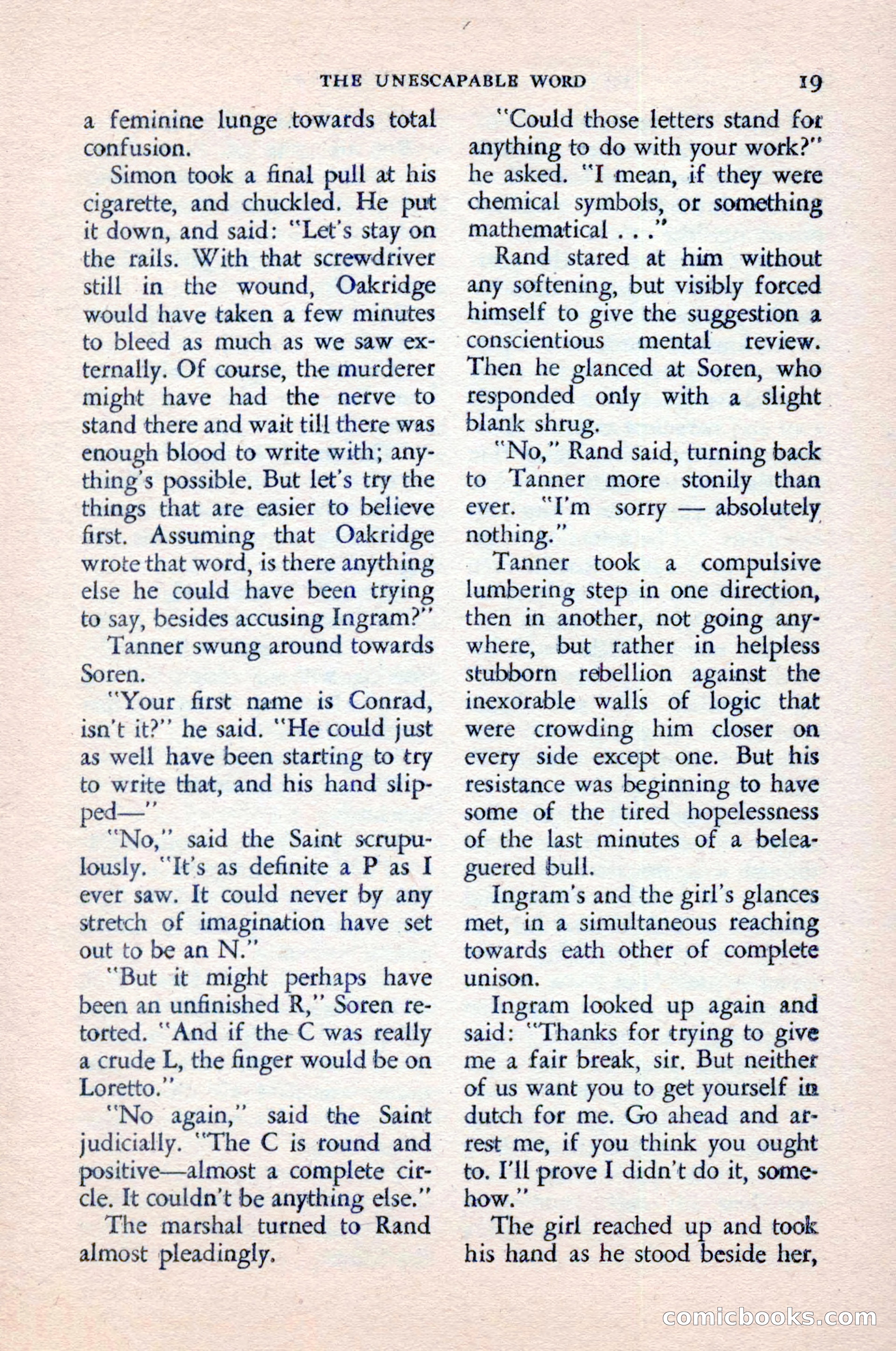 The Saint Detective Magazine — page 21 of 148