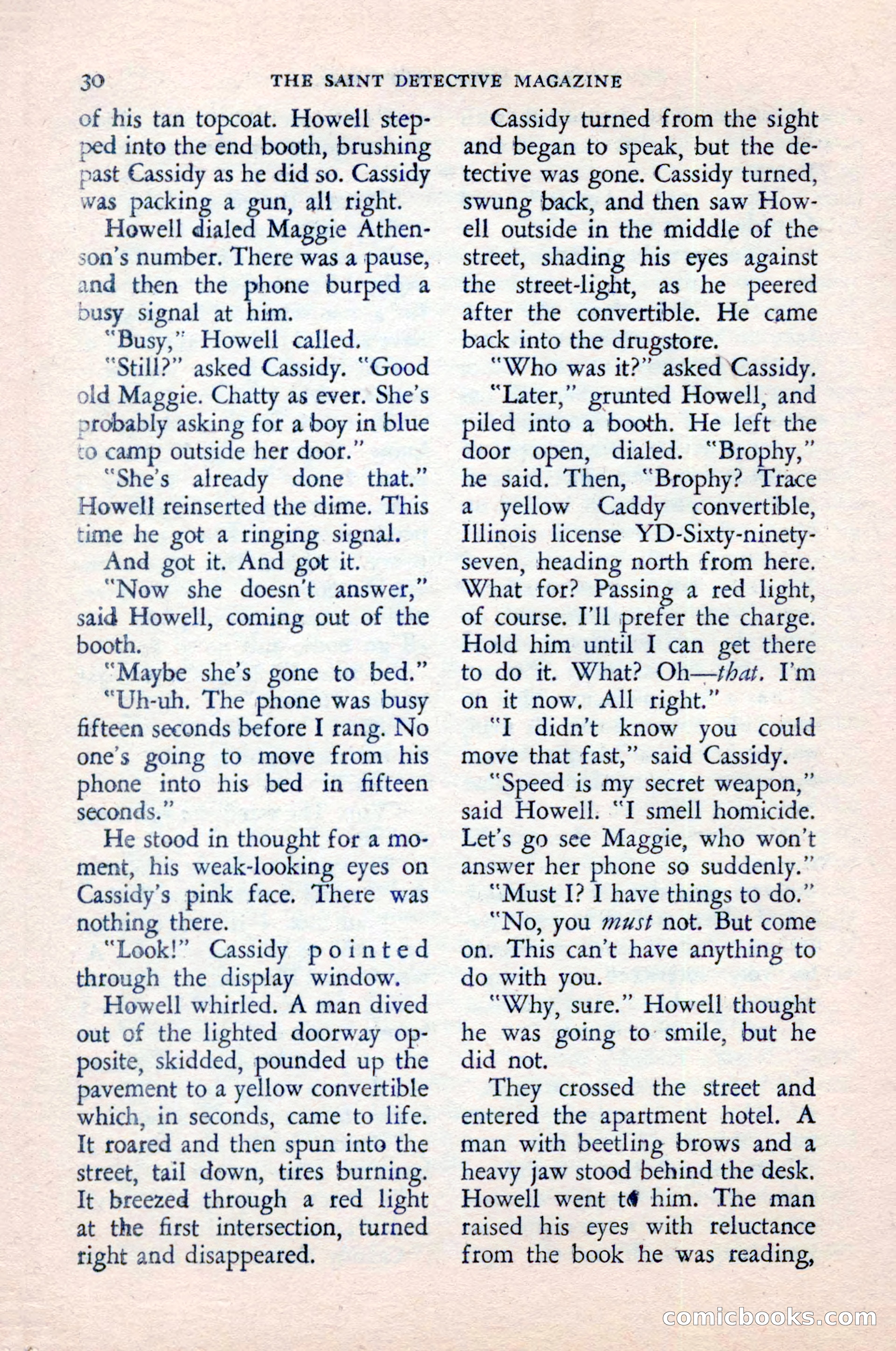 The Saint Detective Magazine — page 32 of 148