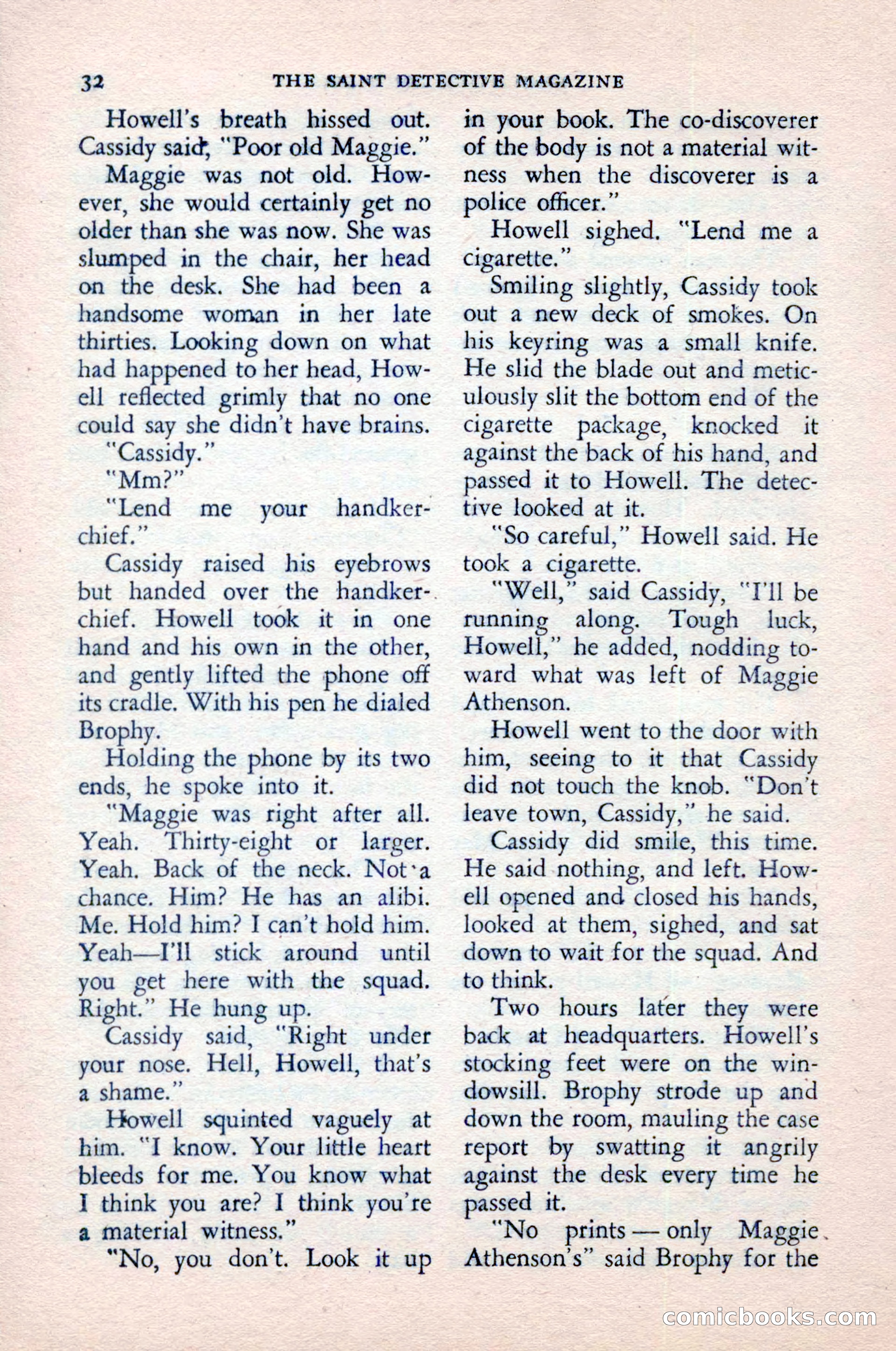 The Saint Detective Magazine — page 34 of 148