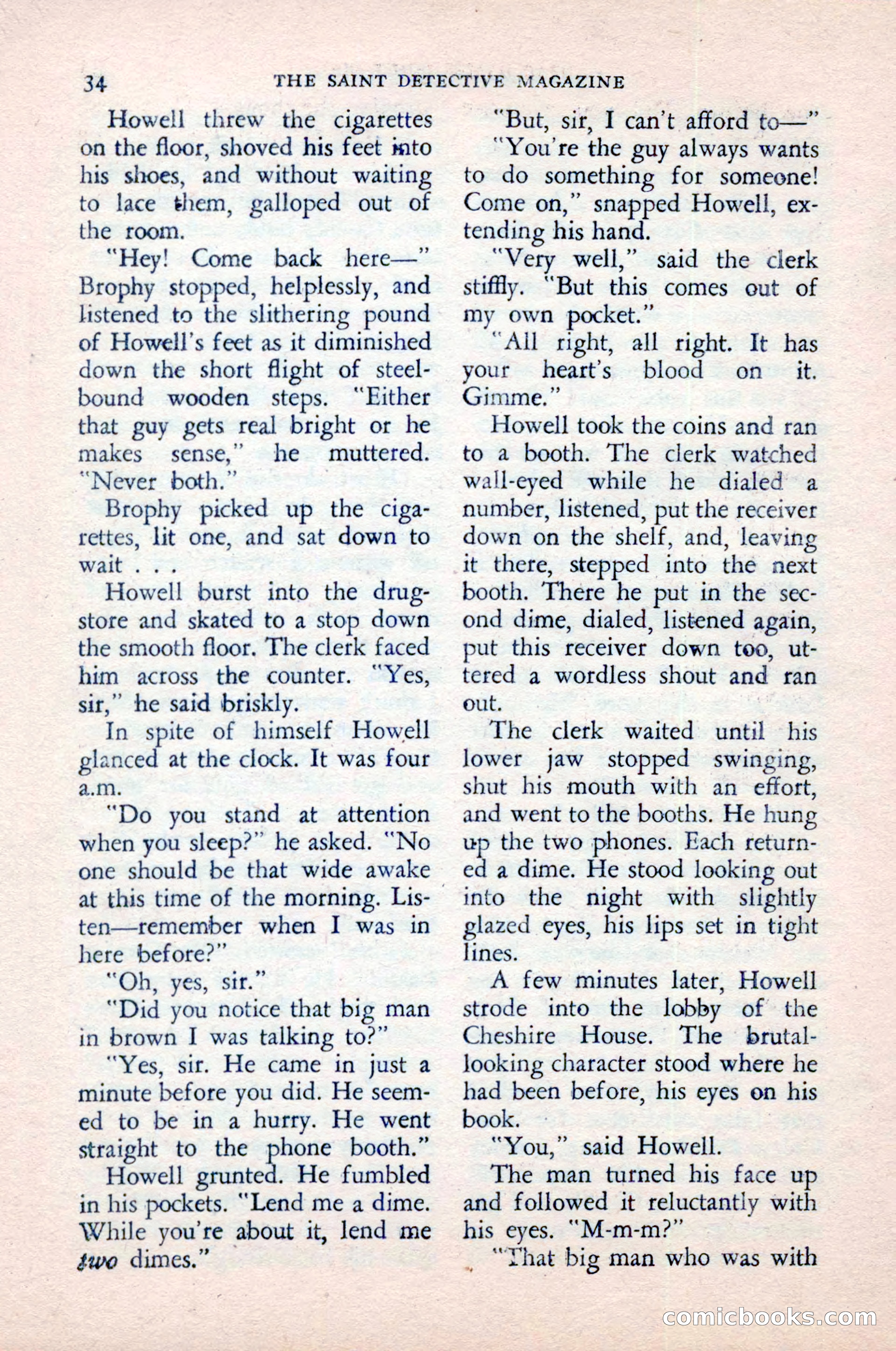 The Saint Detective Magazine — page 36 of 148