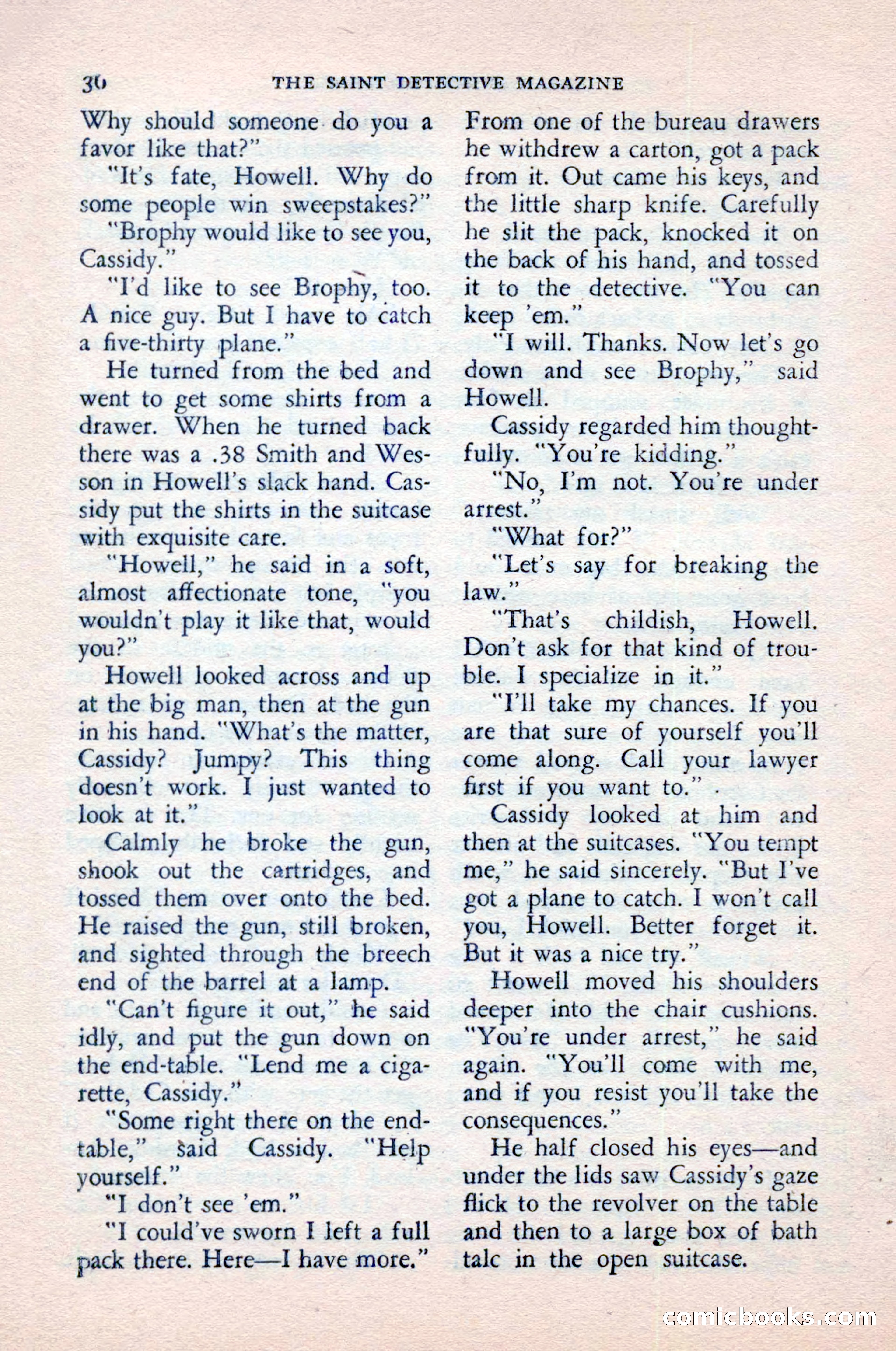The Saint Detective Magazine — page 38 of 148