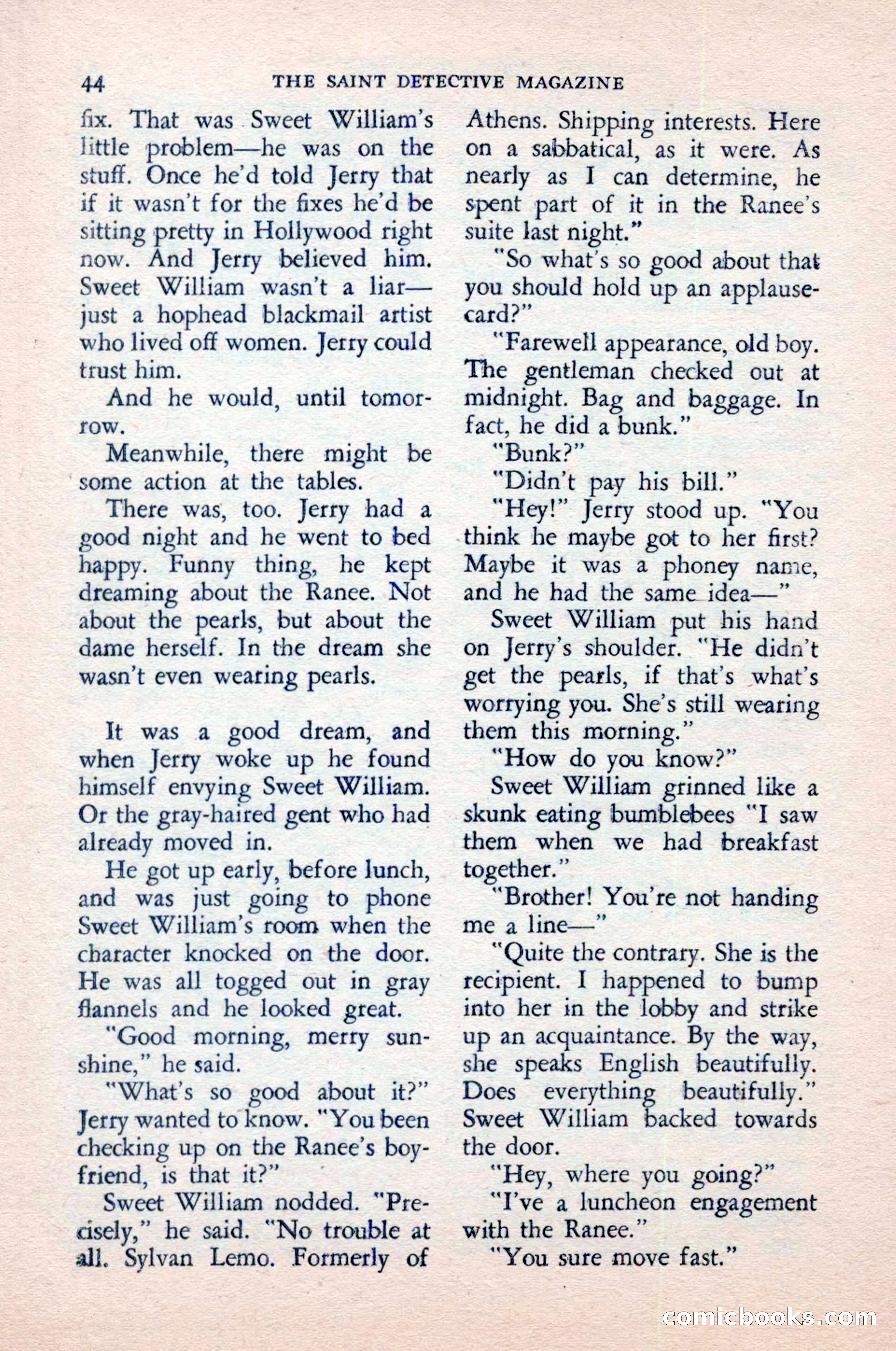 The Saint Detective Magazine — page 46 of 148