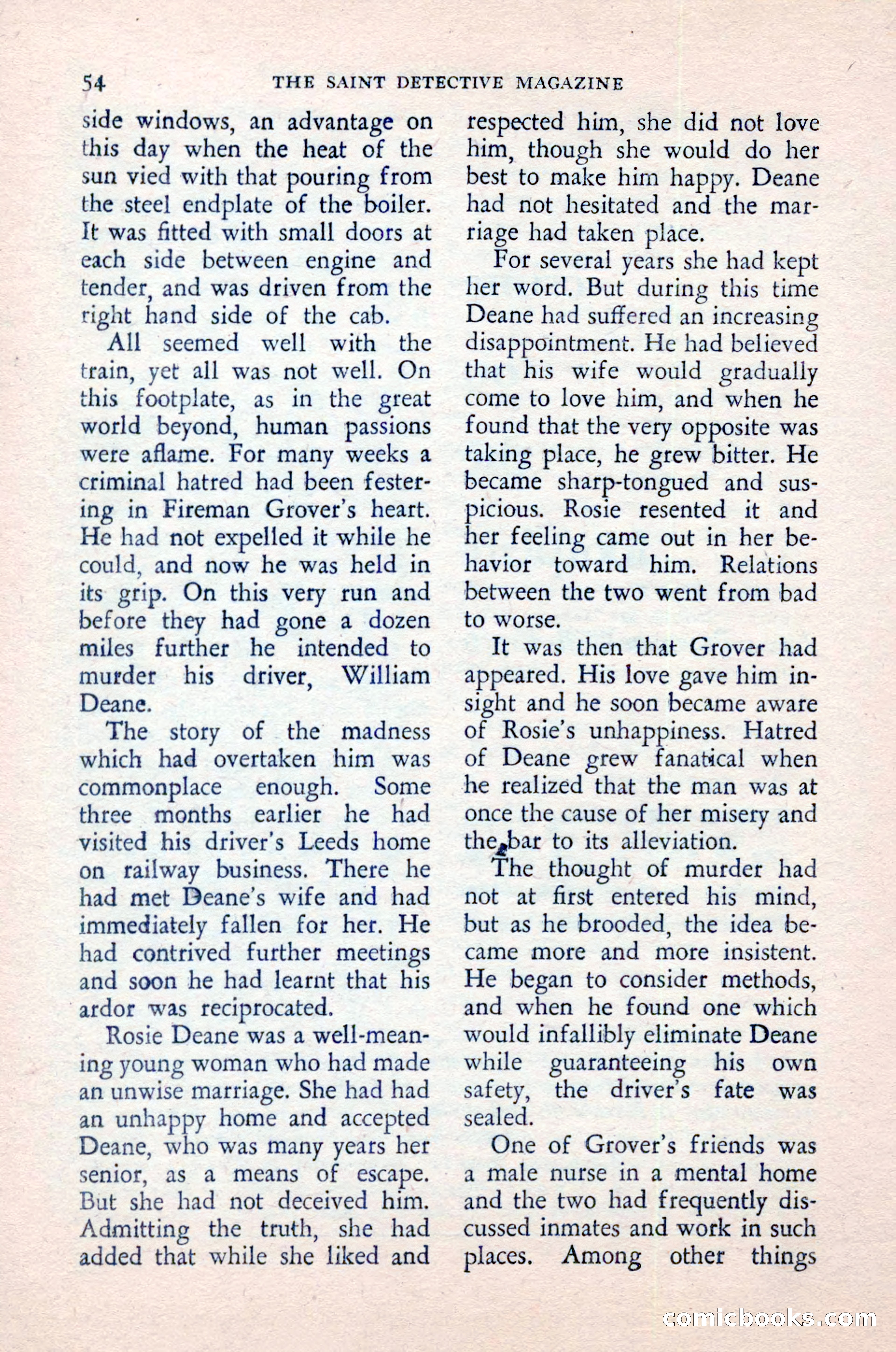 The Saint Detective Magazine — page 56 of 148