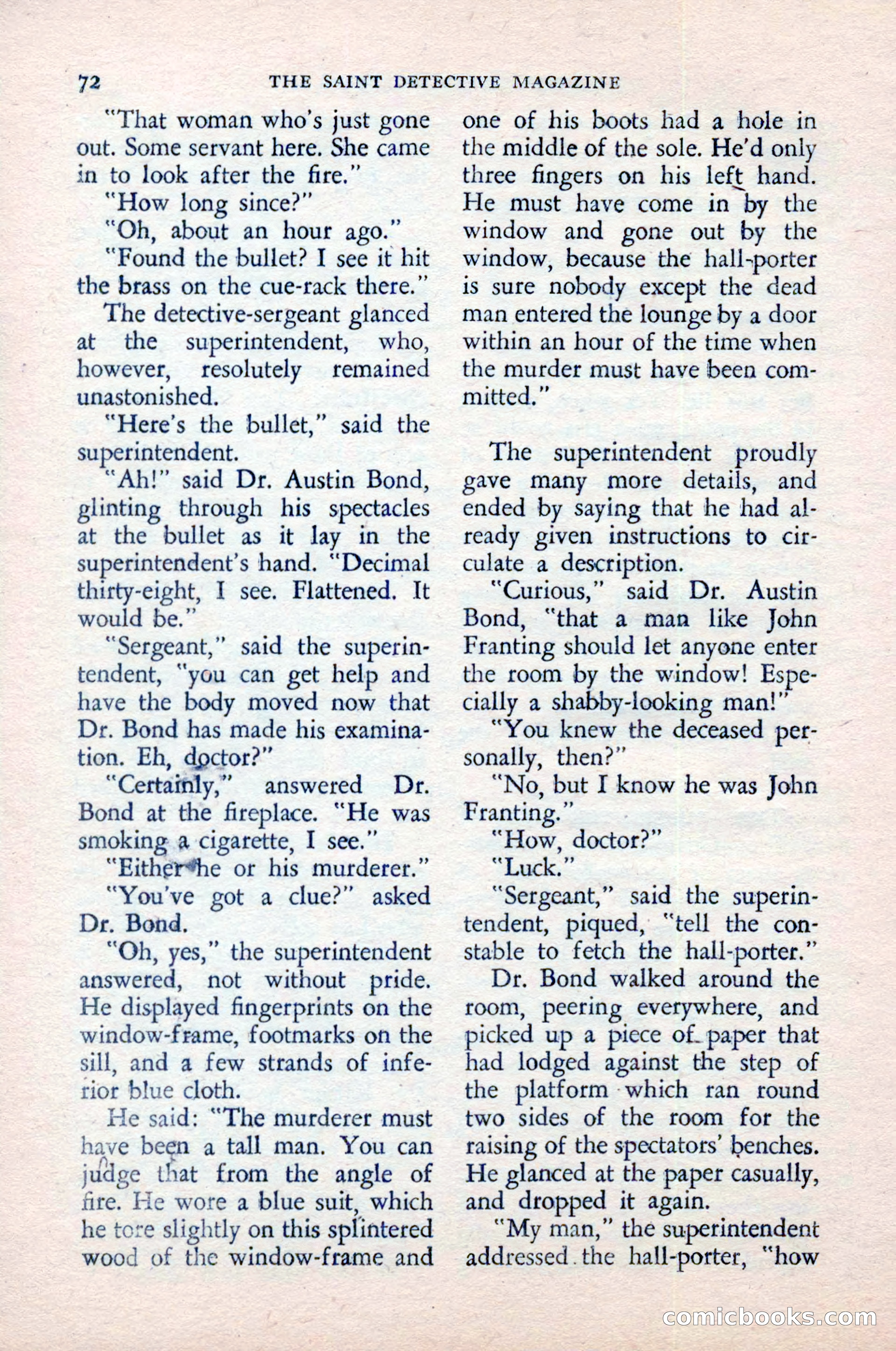 The Saint Detective Magazine — page 74 of 148