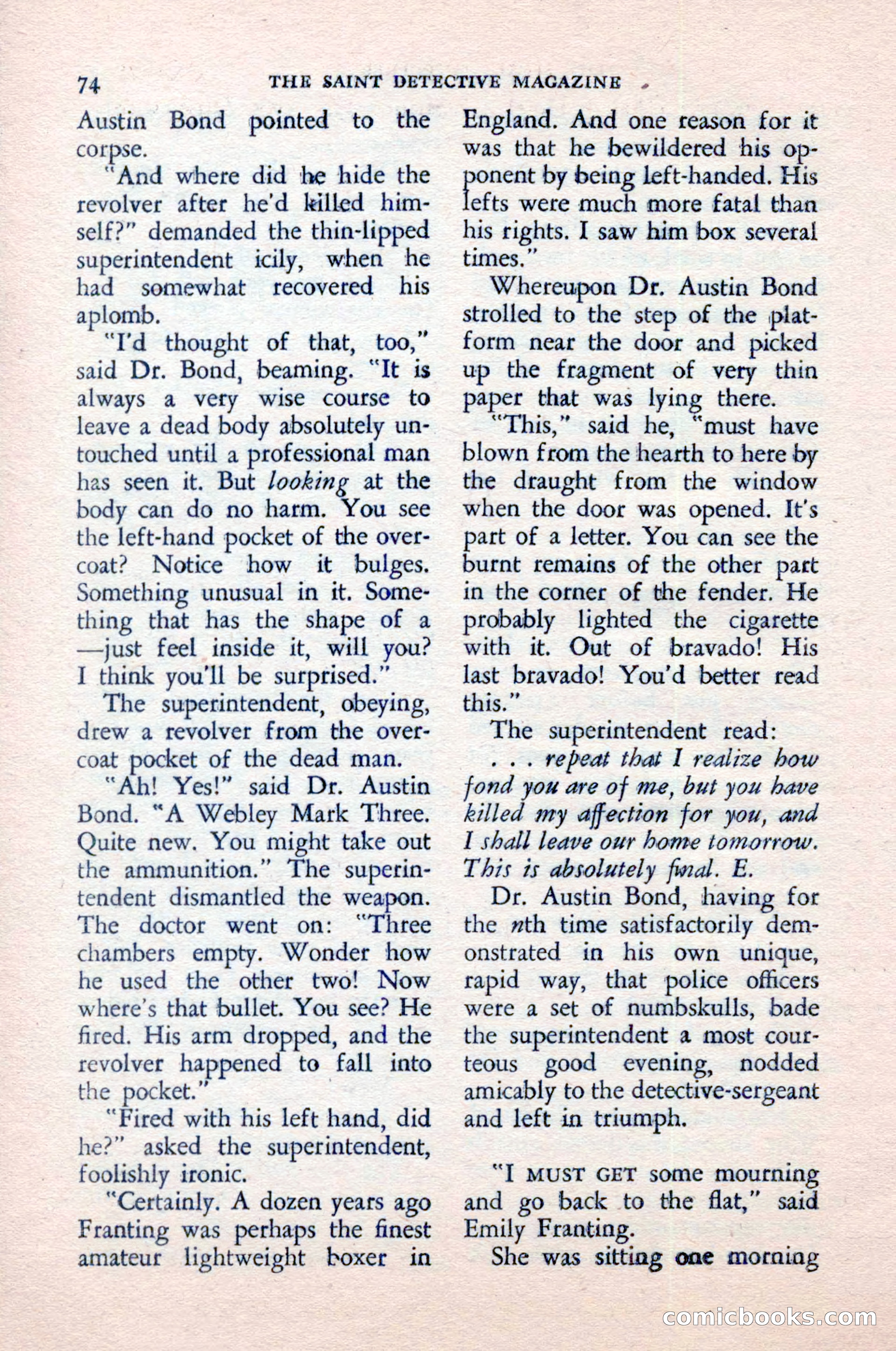 The Saint Detective Magazine — page 76 of 148