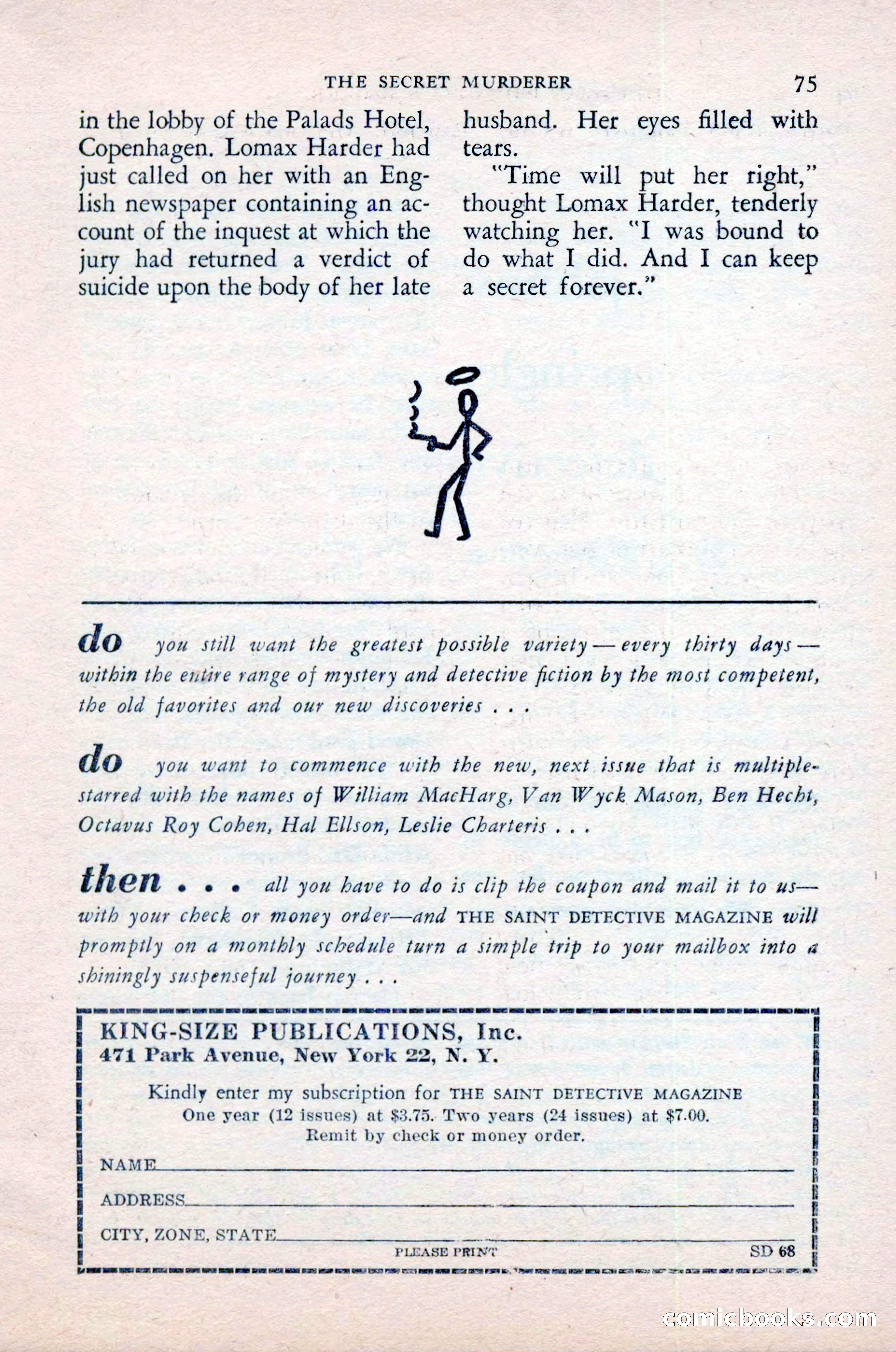 The Saint Detective Magazine — page 77 of 148