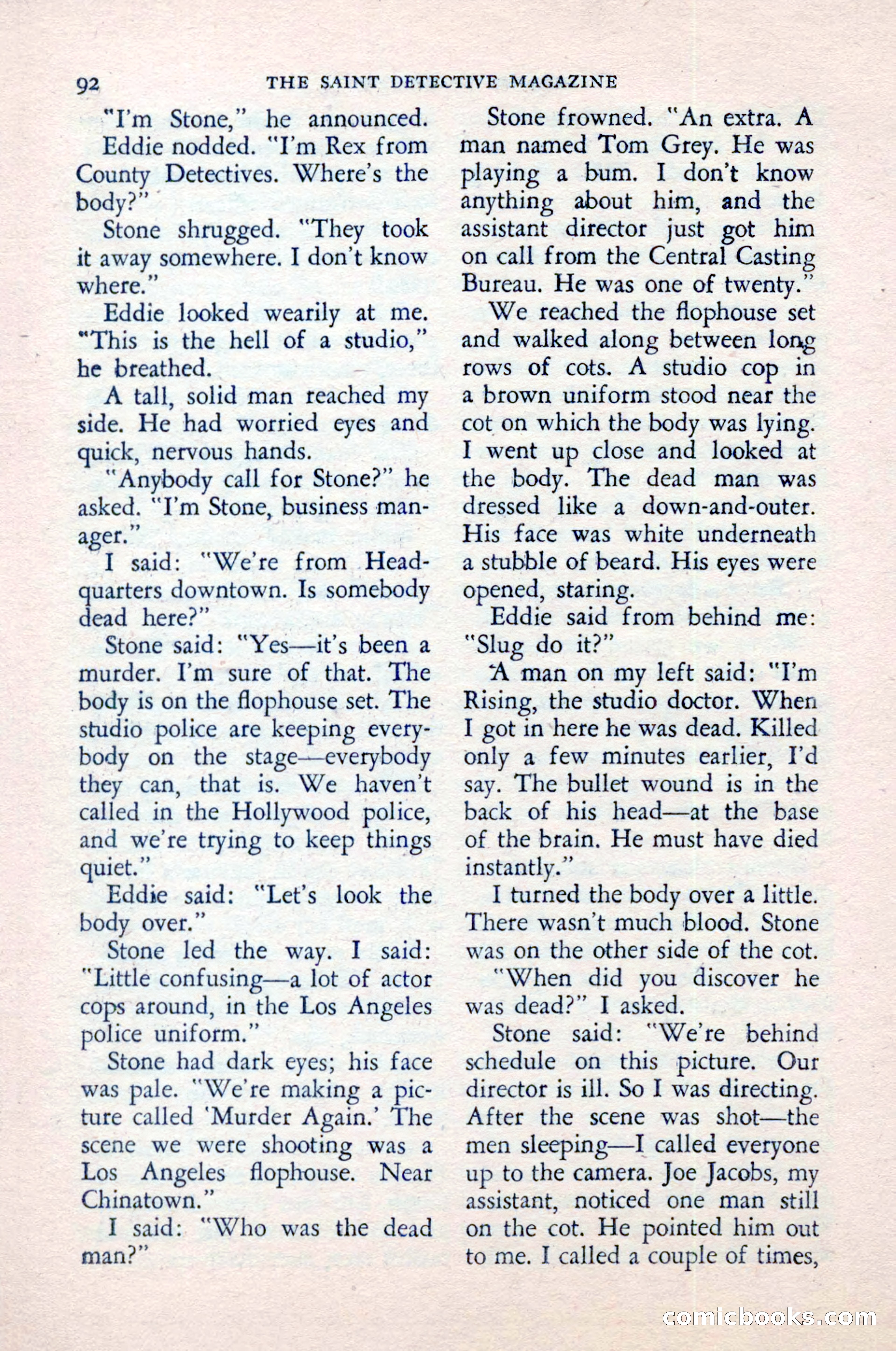 The Saint Detective Magazine — page 94 of 148