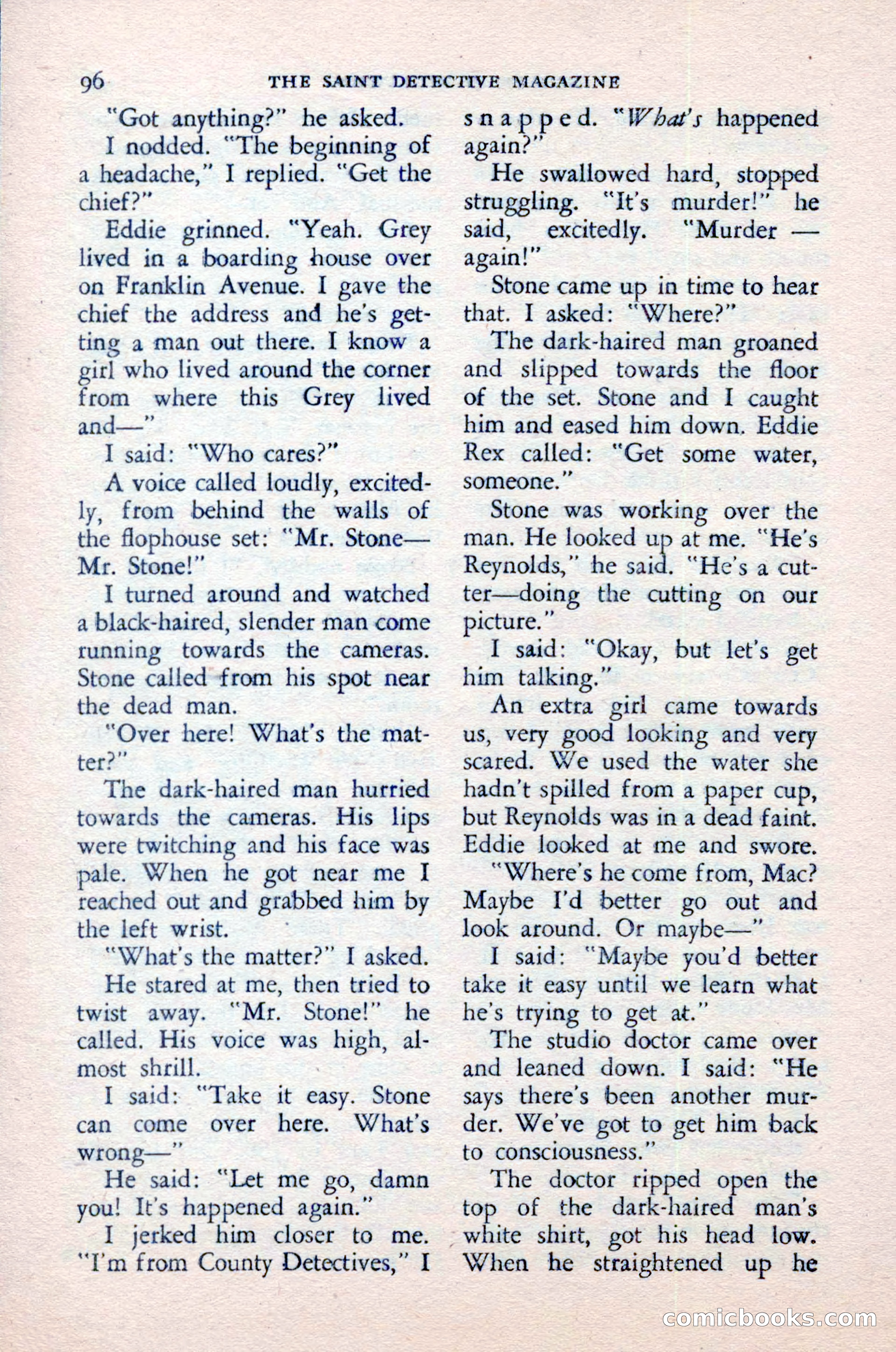 The Saint Detective Magazine — page 98 of 148