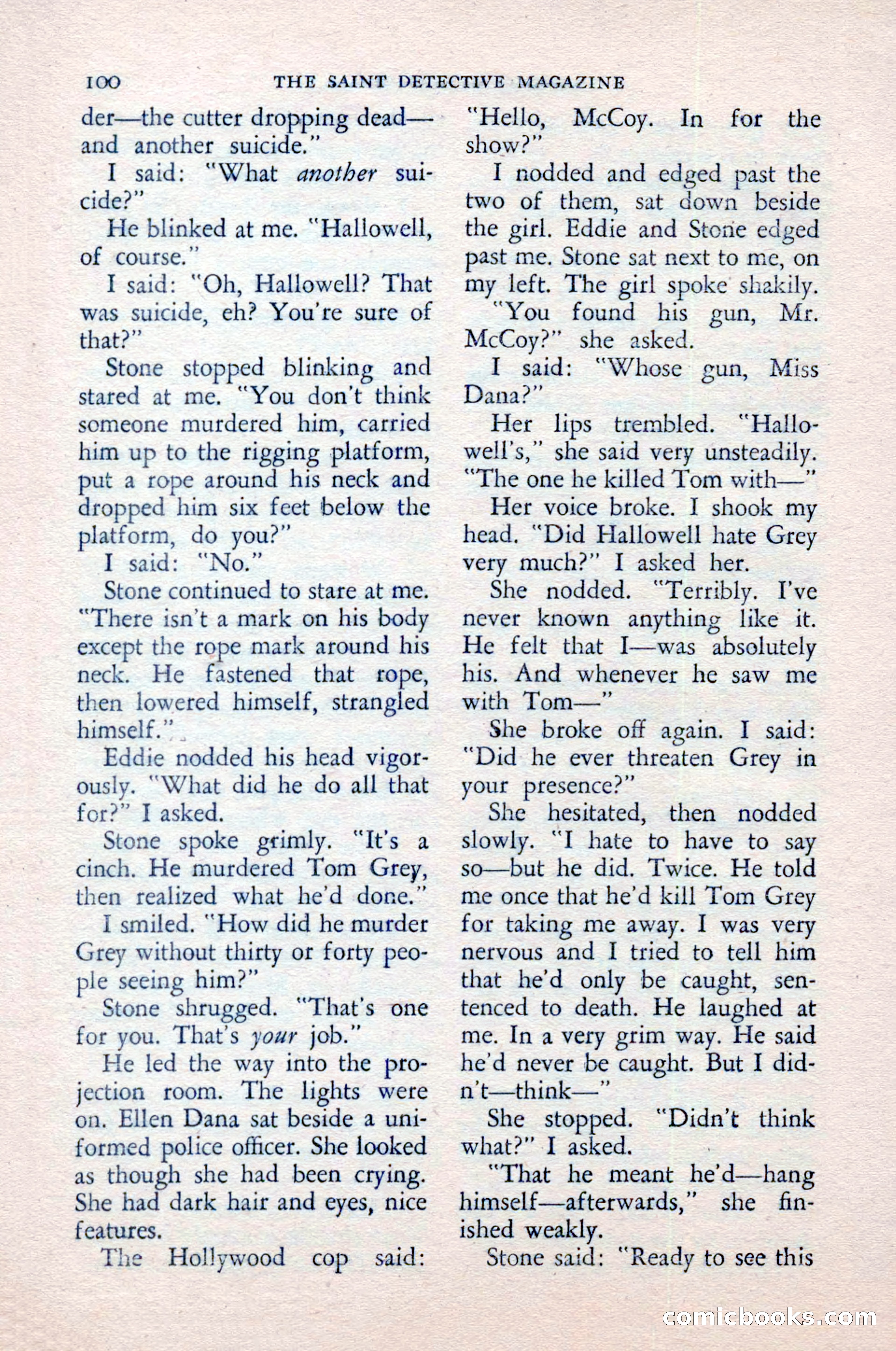 The Saint Detective Magazine — page 102 of 148