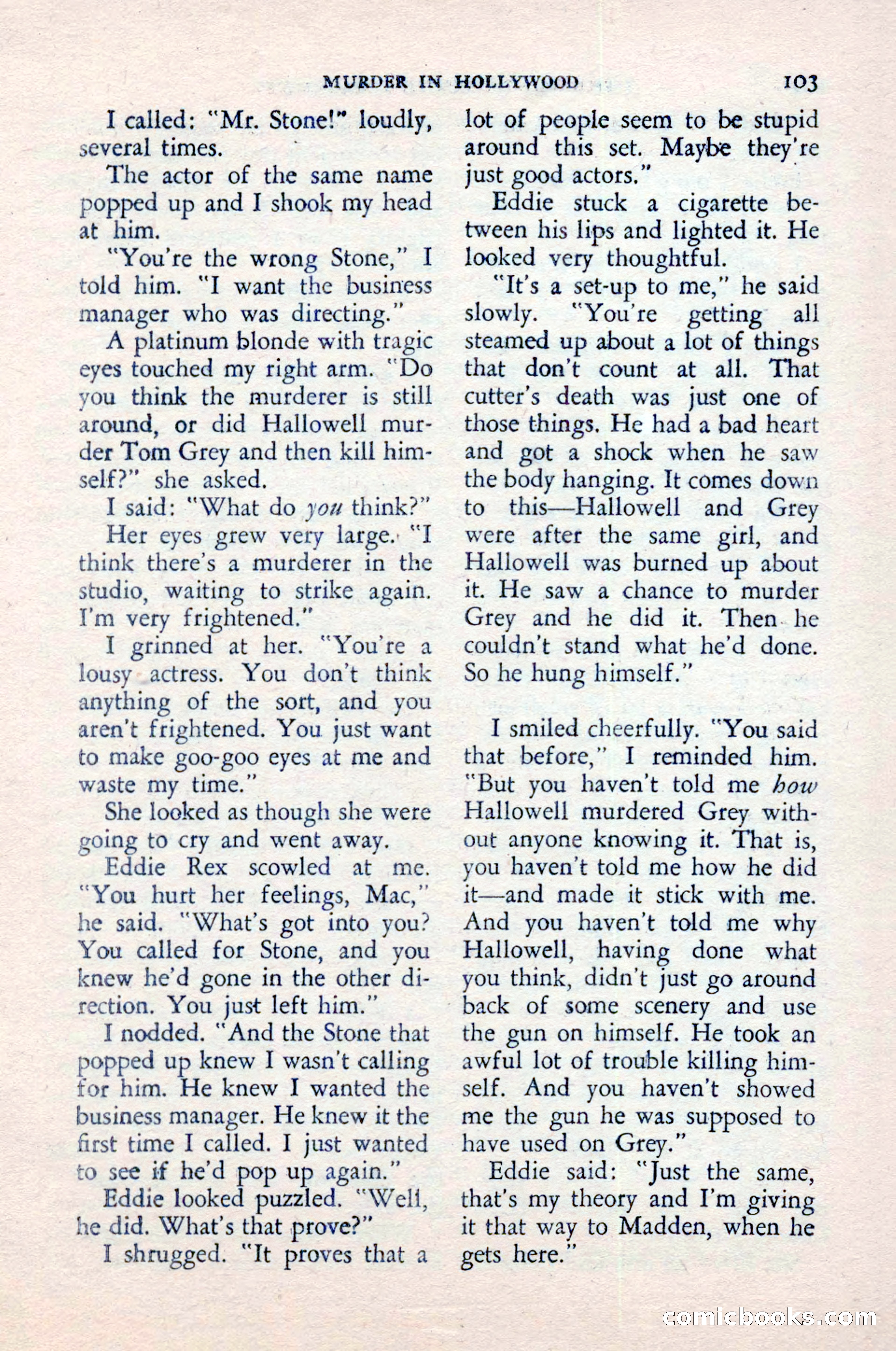 The Saint Detective Magazine — page 105 of 148