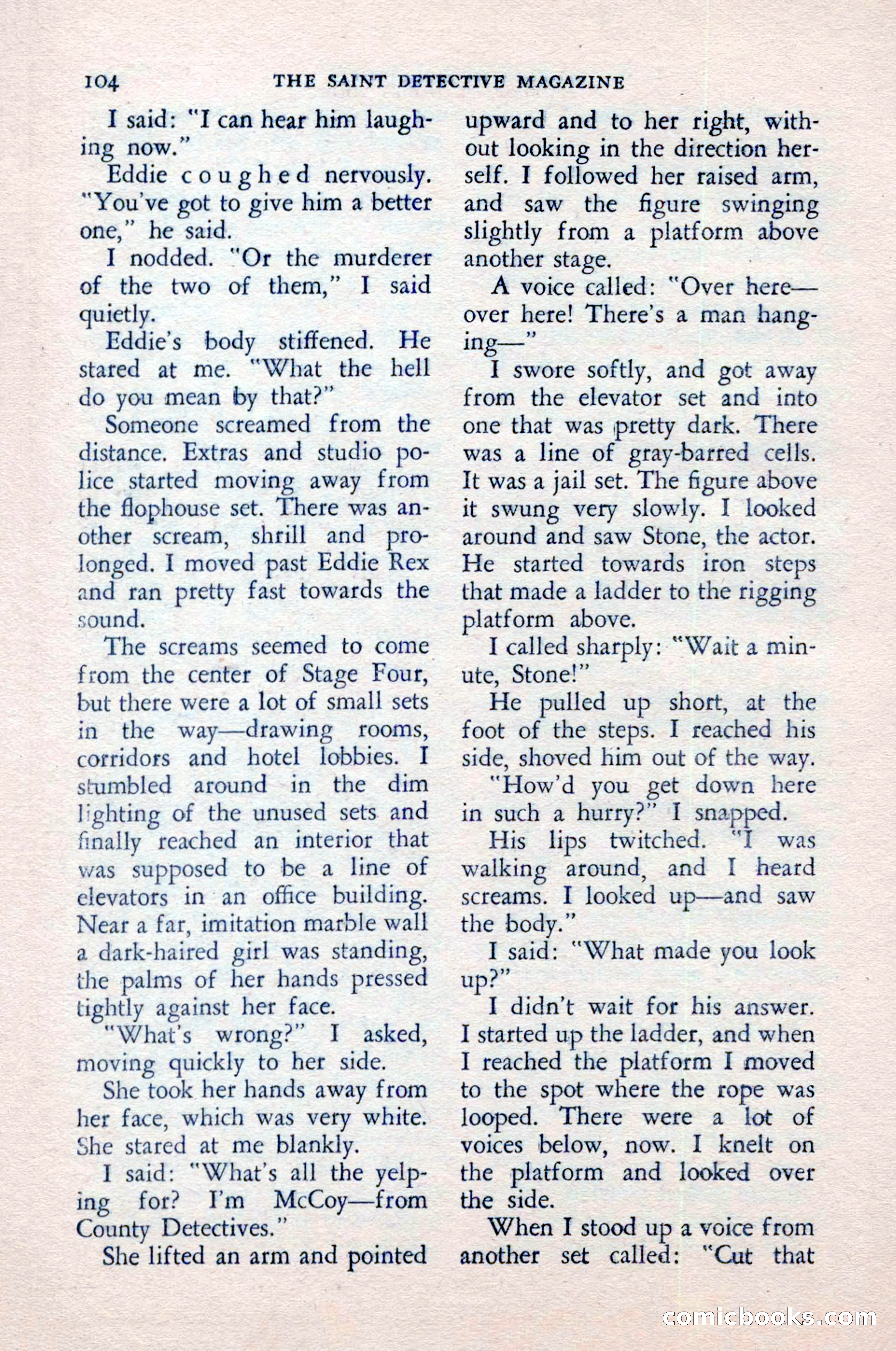 The Saint Detective Magazine — page 106 of 148