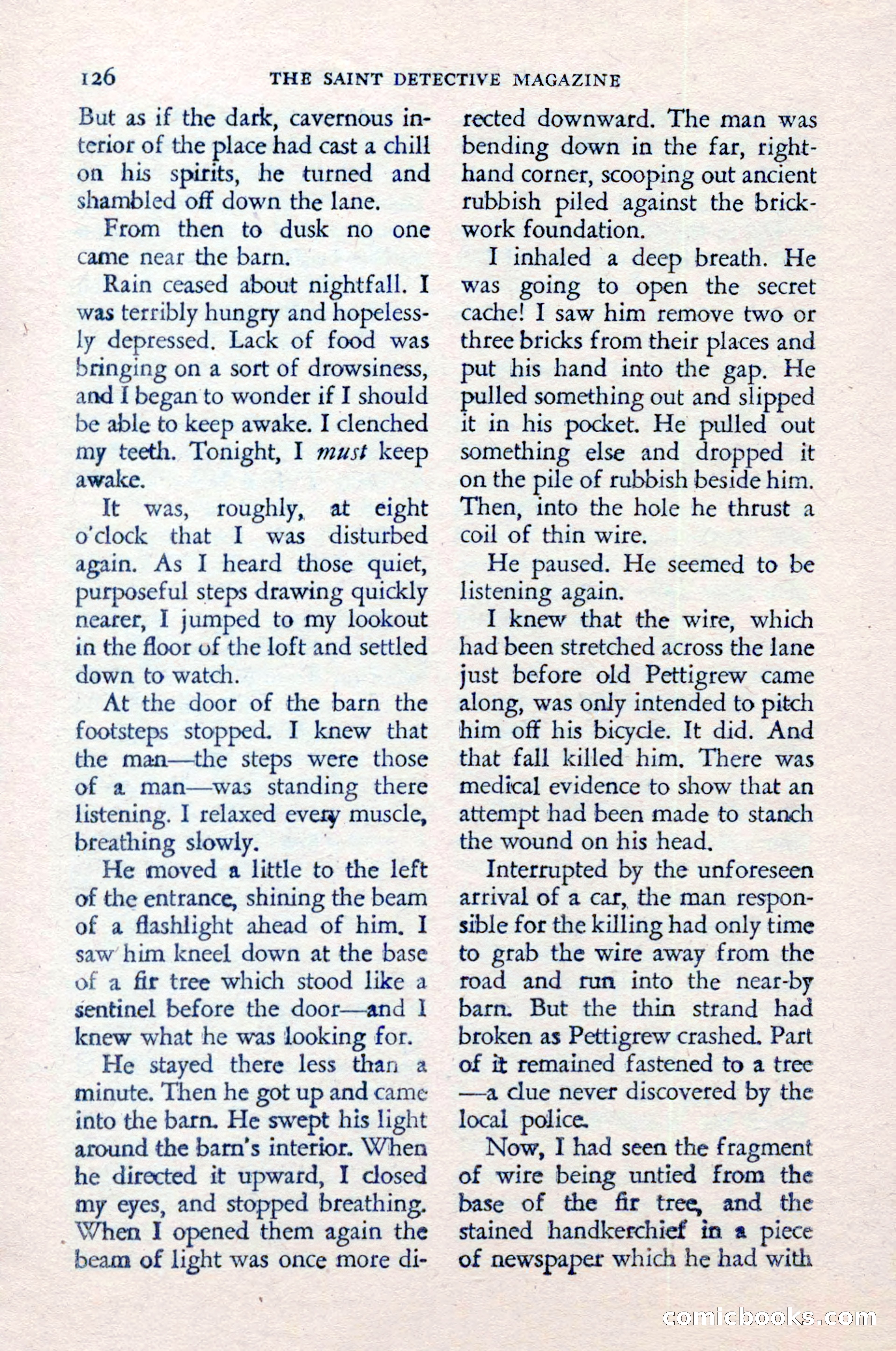 The Saint Detective Magazine — page 128 of 148