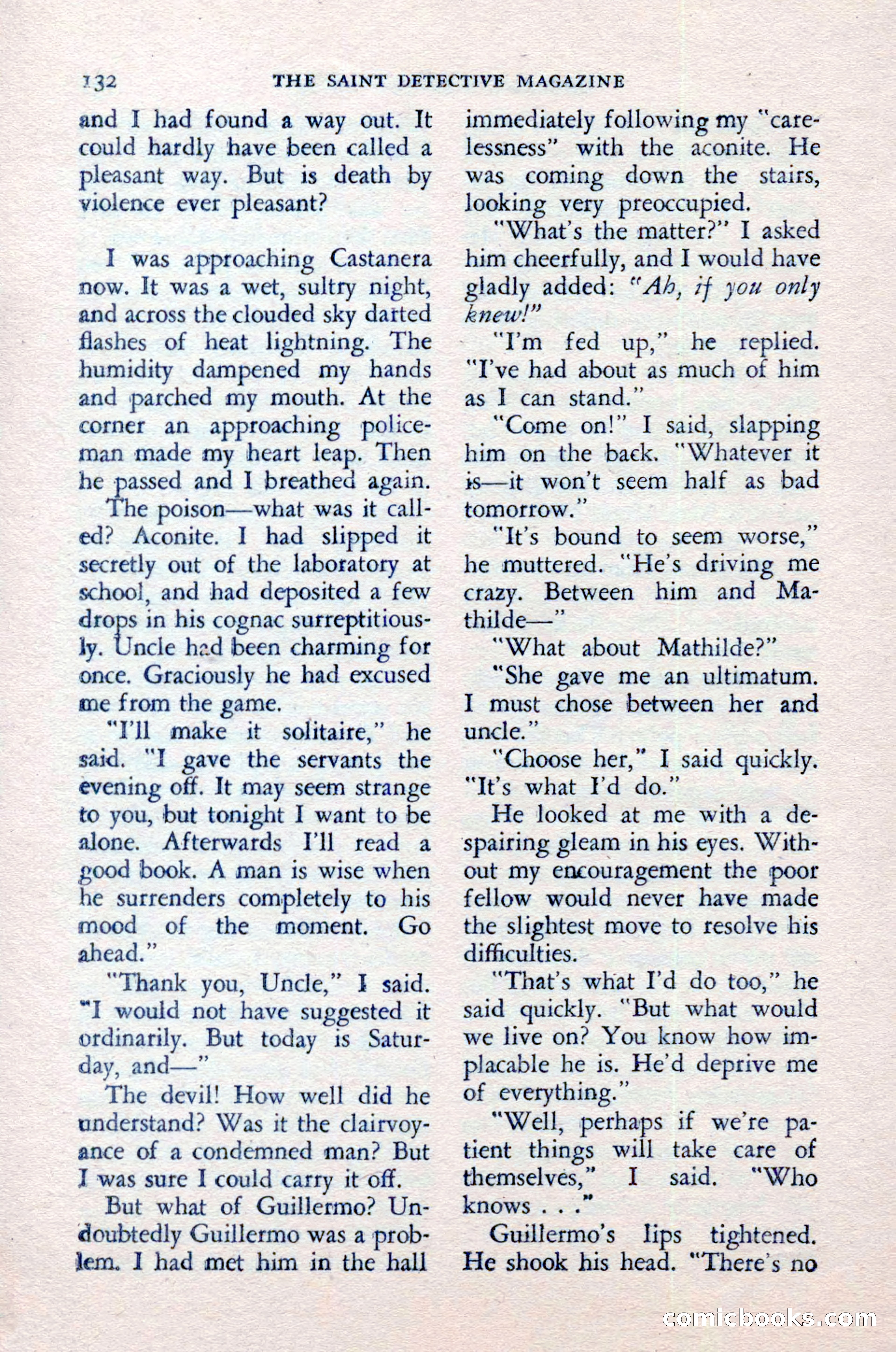 The Saint Detective Magazine — page 134 of 148