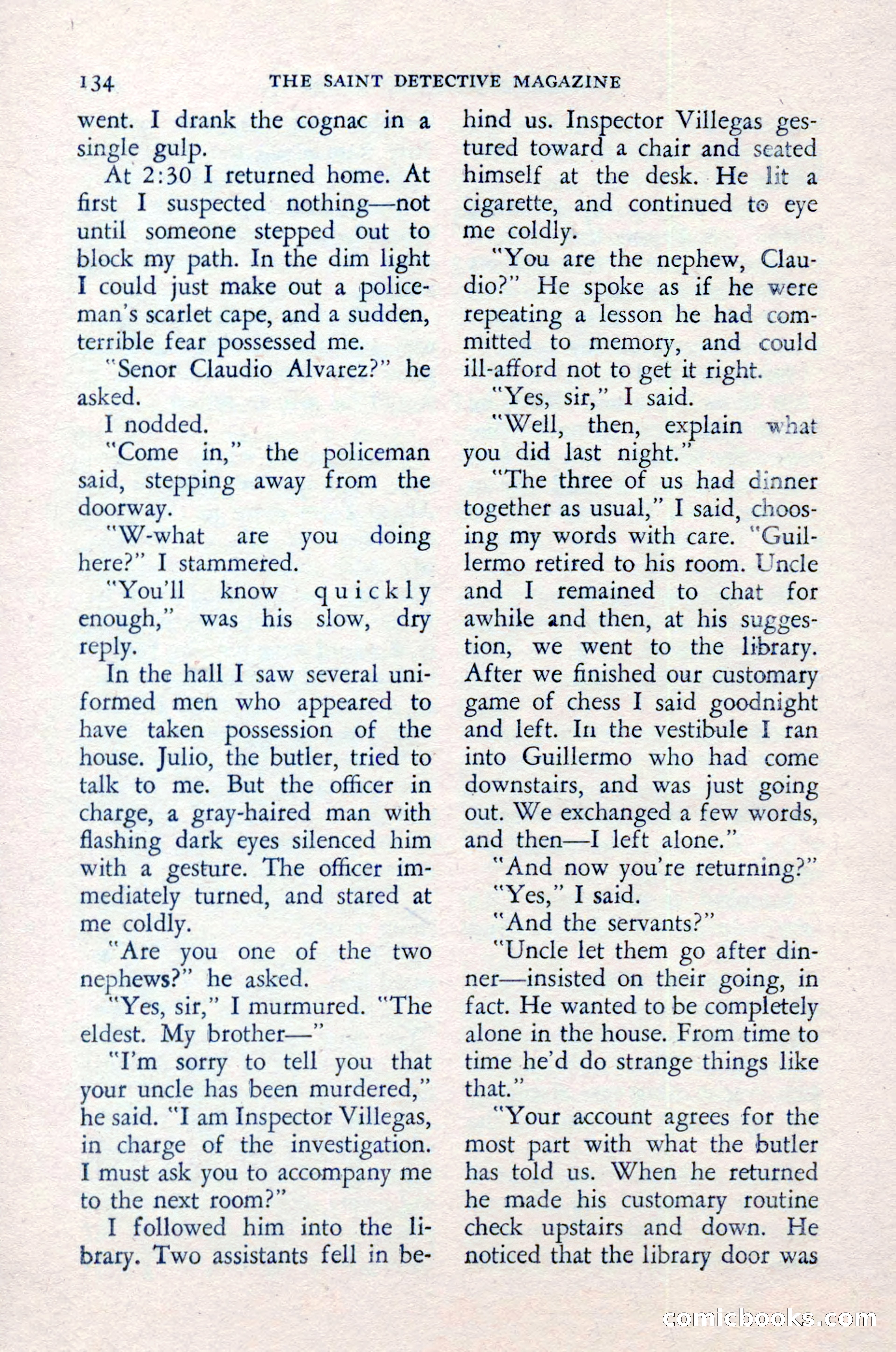 The Saint Detective Magazine — page 136 of 148