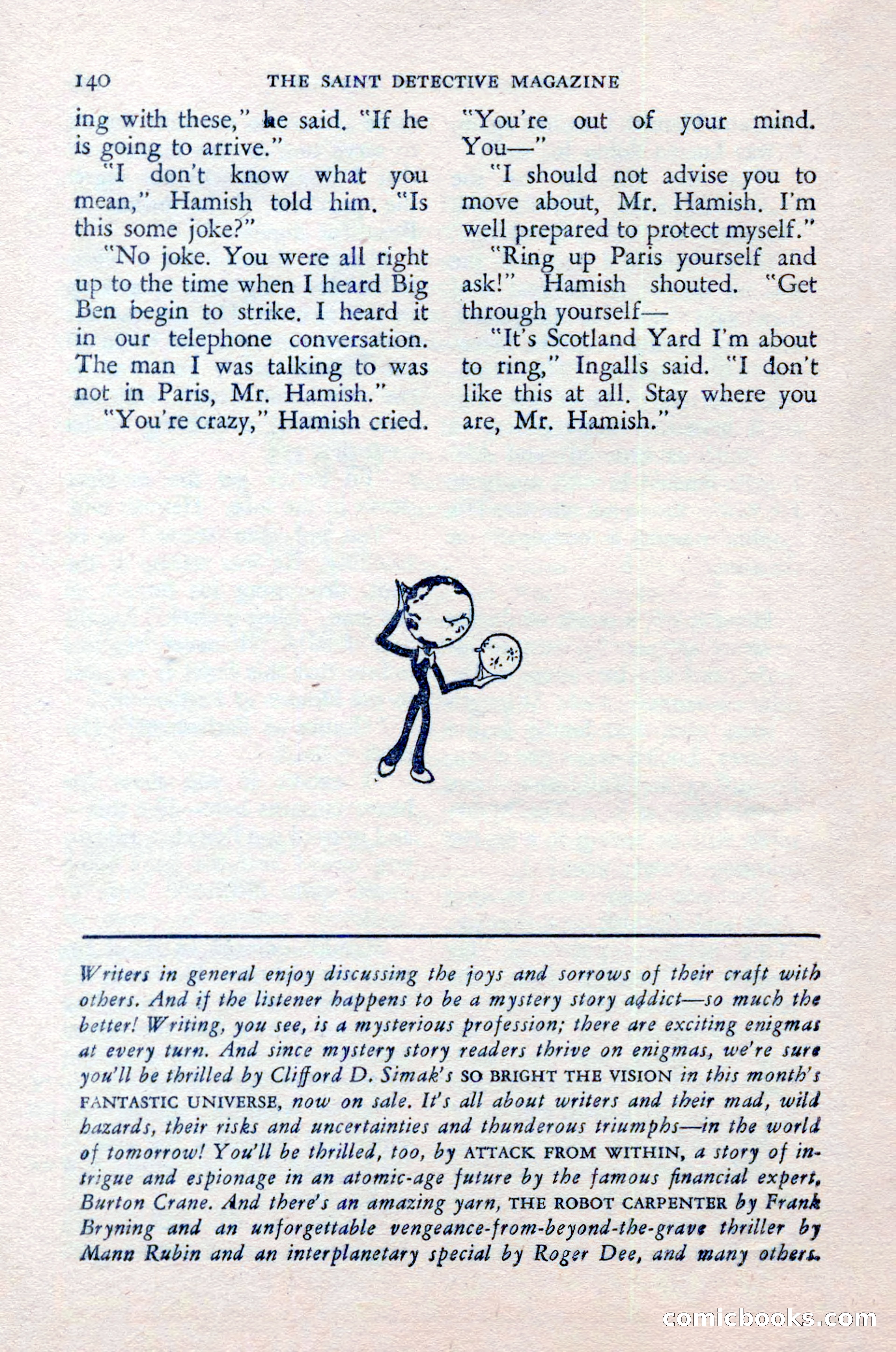 The Saint Detective Magazine — page 142 of 148