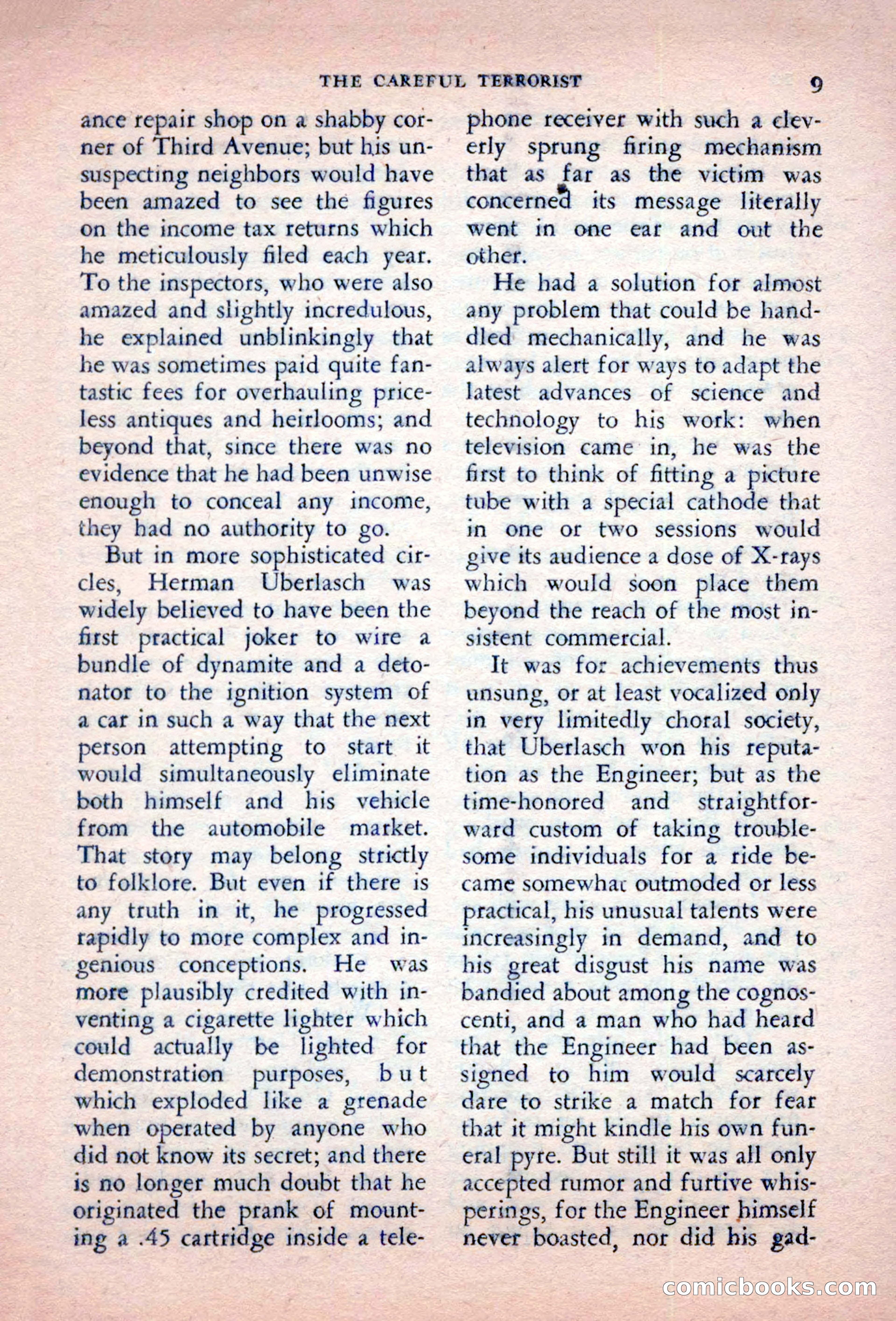 The Saint Detective Magazine, October 1956 — page 11 of 132