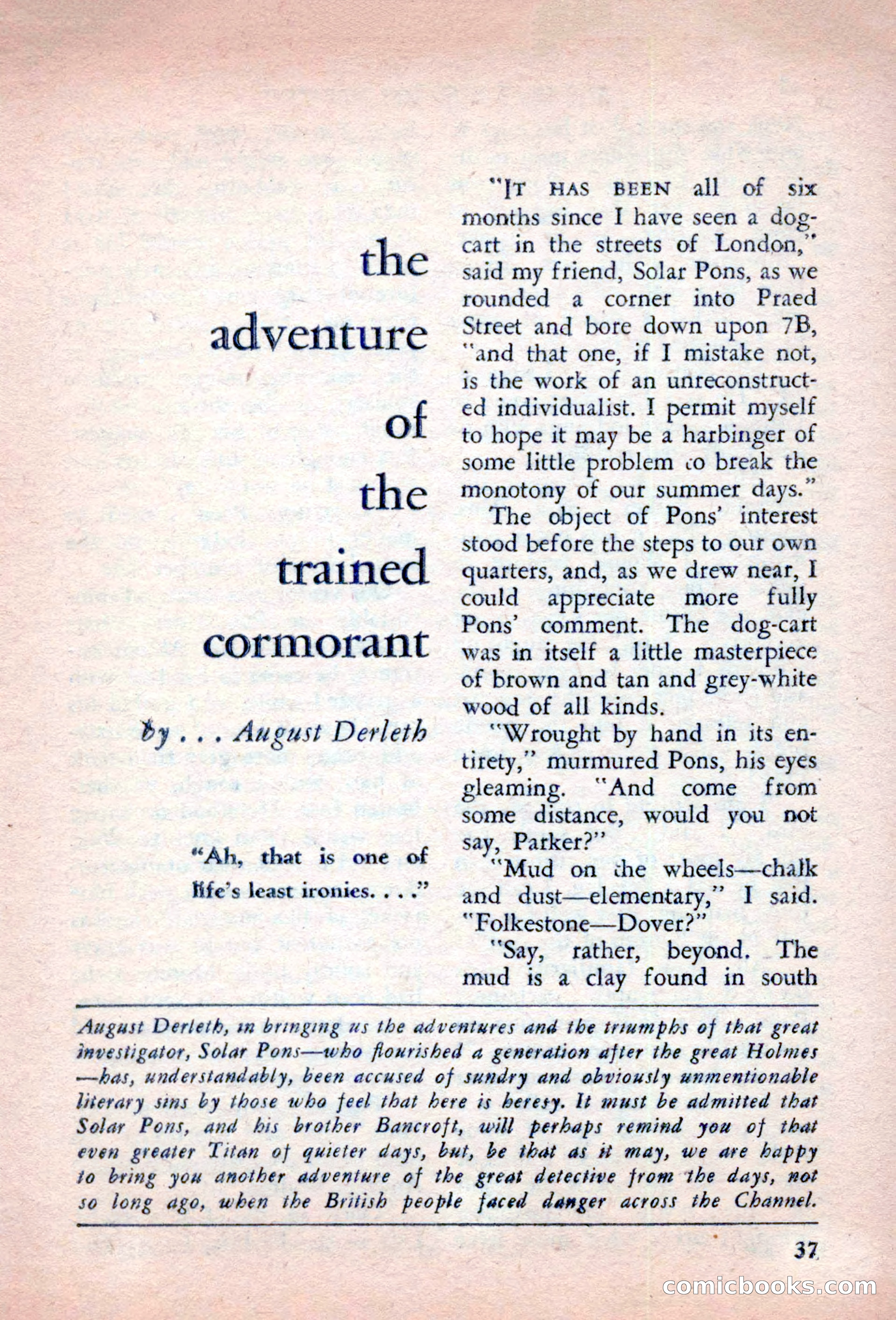 The Saint Detective Magazine, October 1956 — page 39 of 132