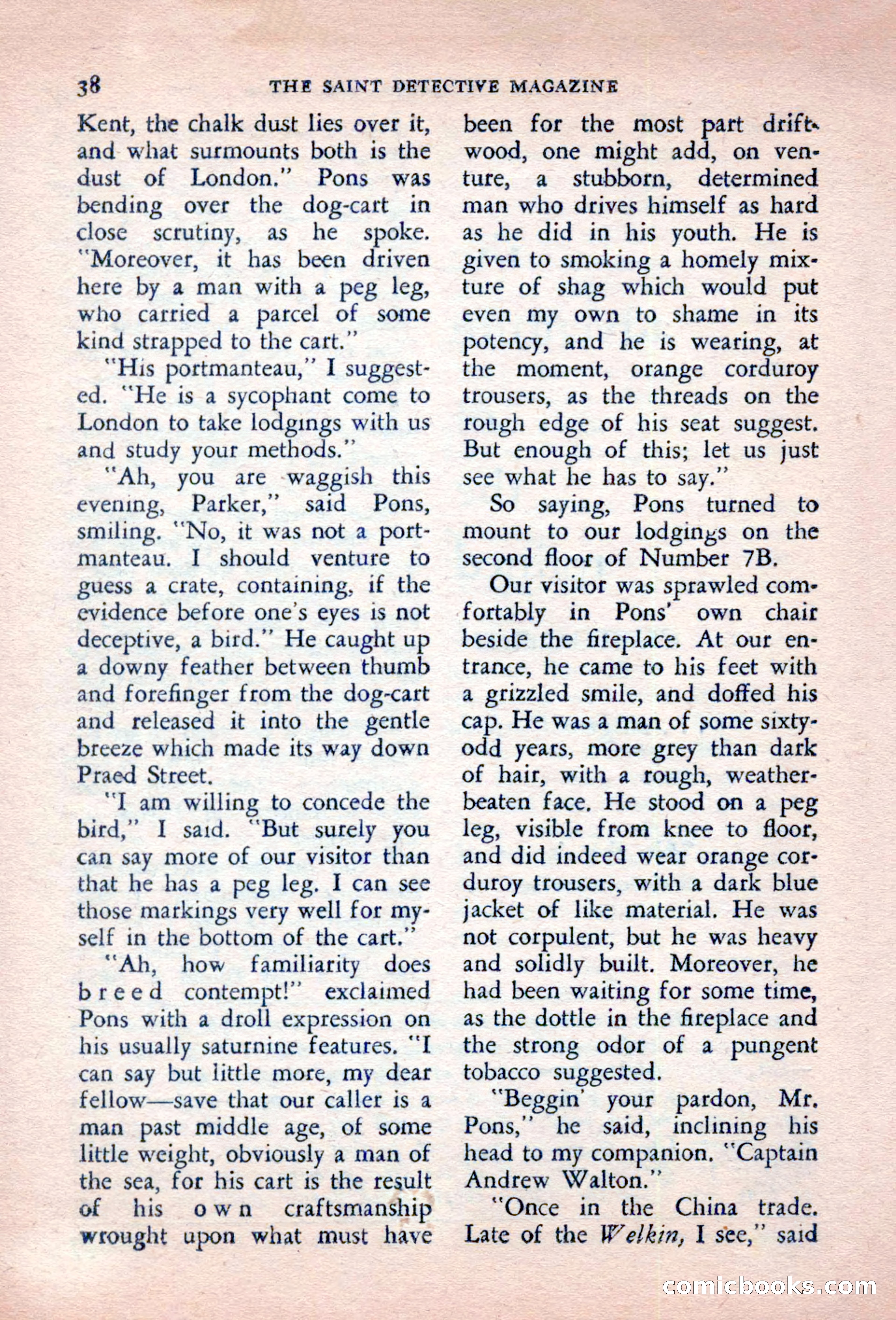 The Saint Detective Magazine, October 1956 — page 40 of 132