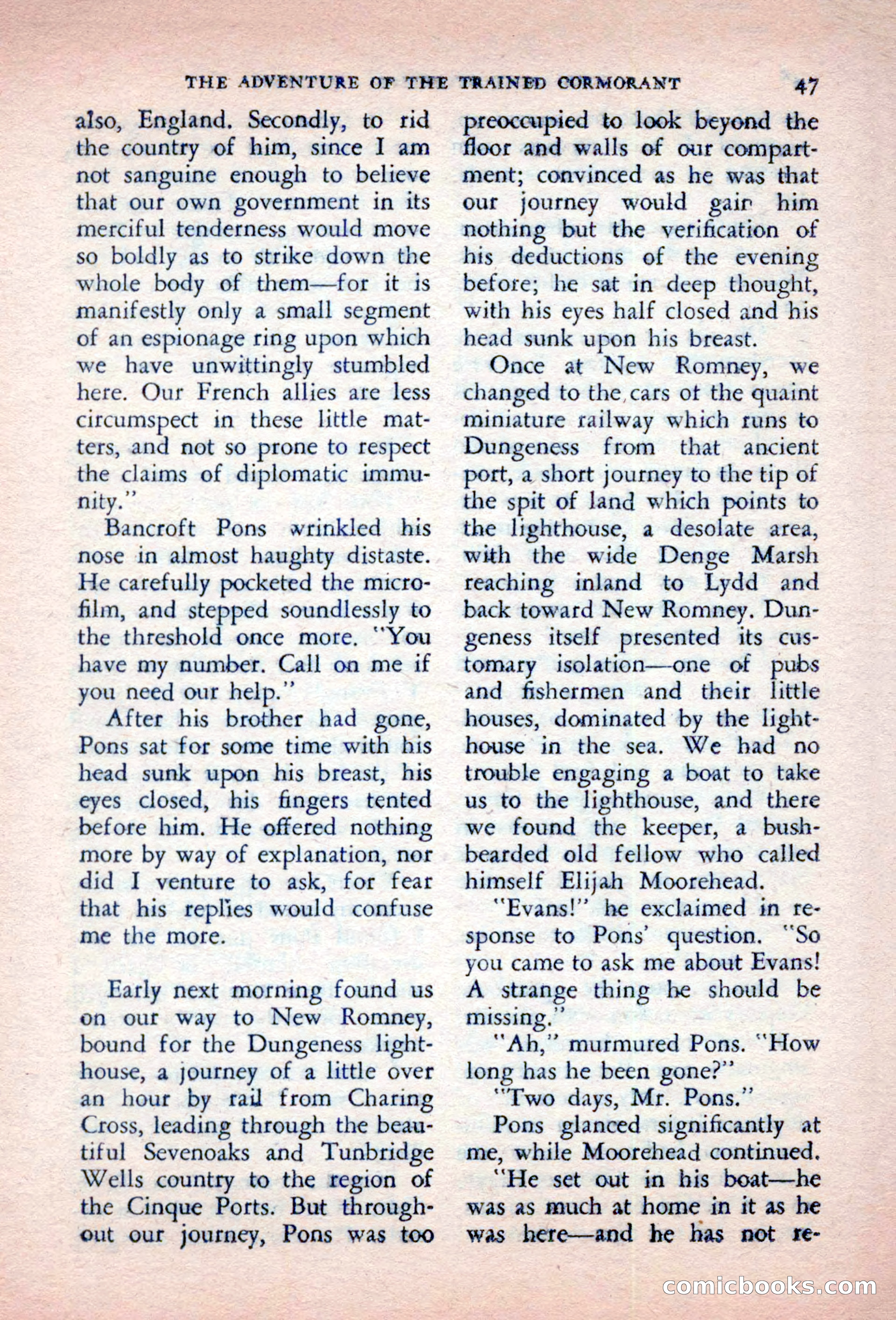 The Saint Detective Magazine, October 1956 — page 49 of 132