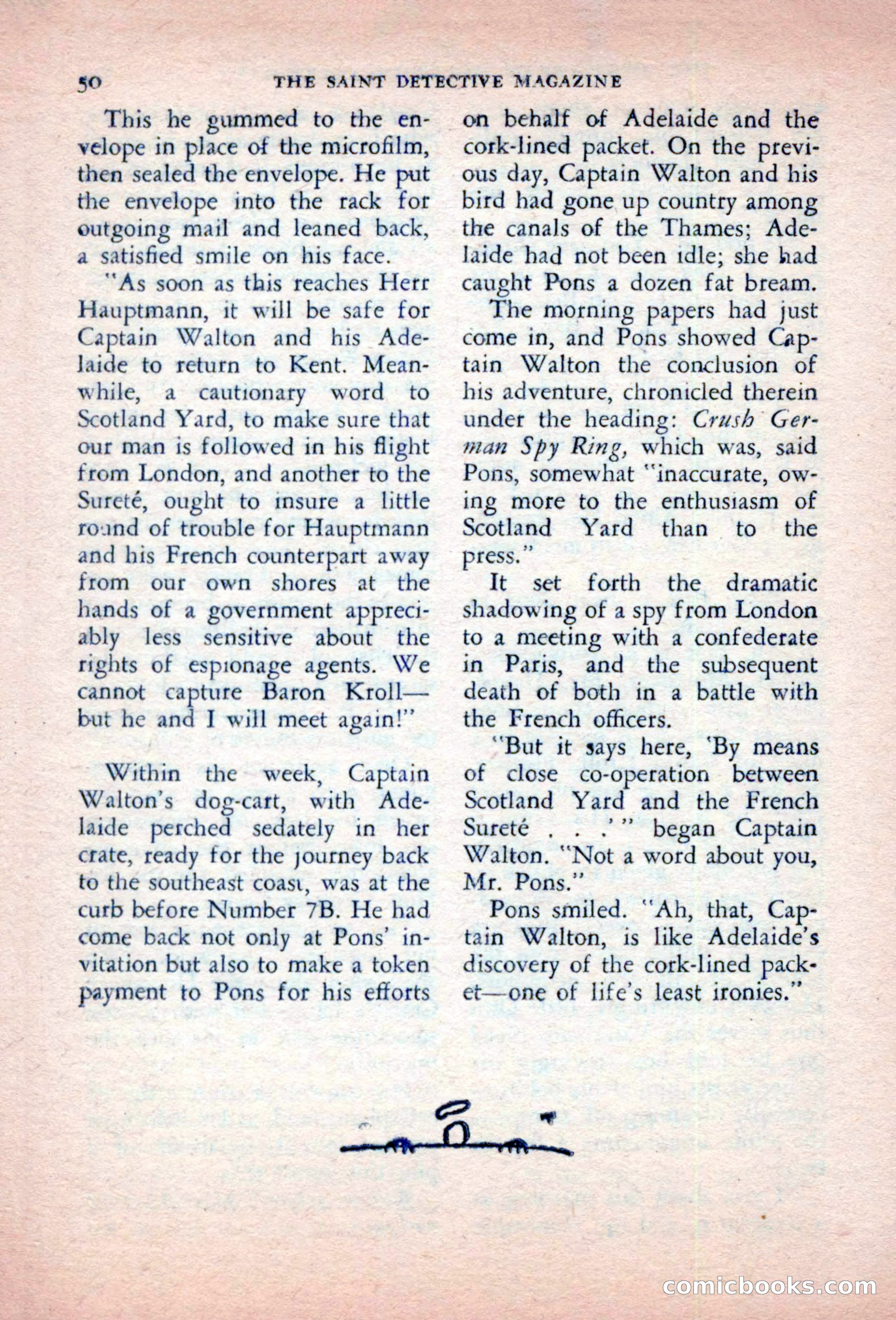 The Saint Detective Magazine, October 1956 — page 52 of 132