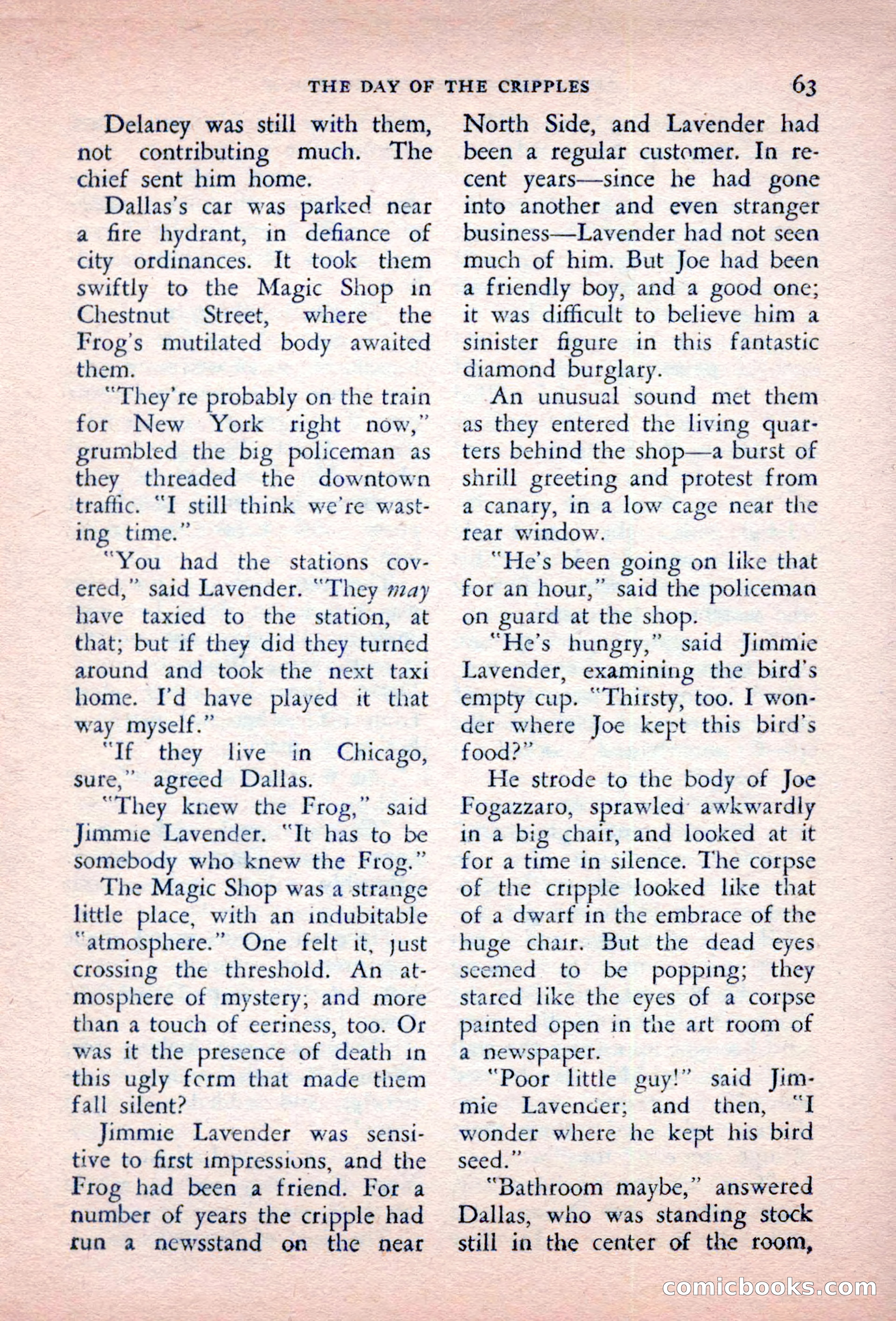 The Saint Detective Magazine, October 1956 — page 65 of 132