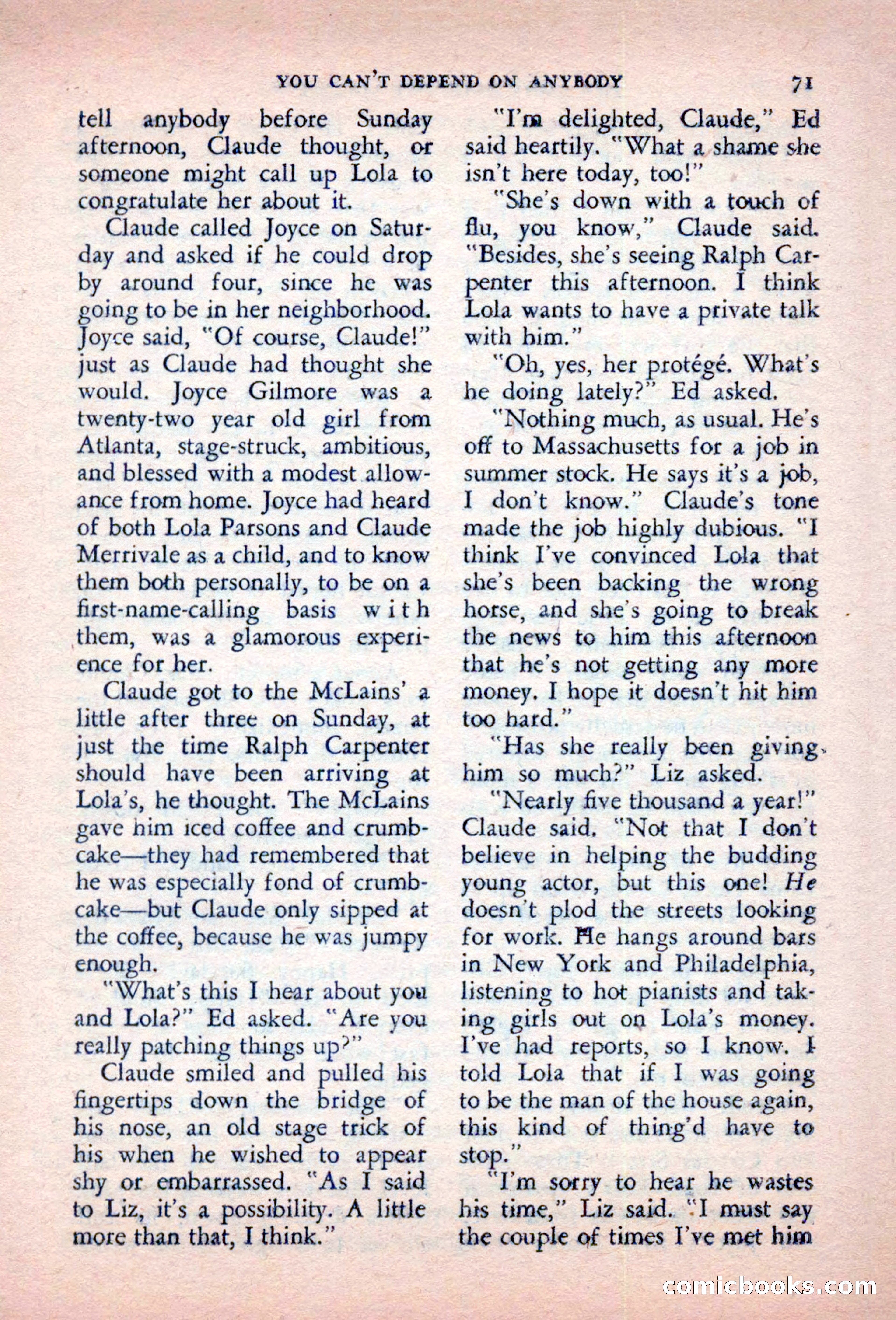 The Saint Detective Magazine, October 1956 — page 73 of 132