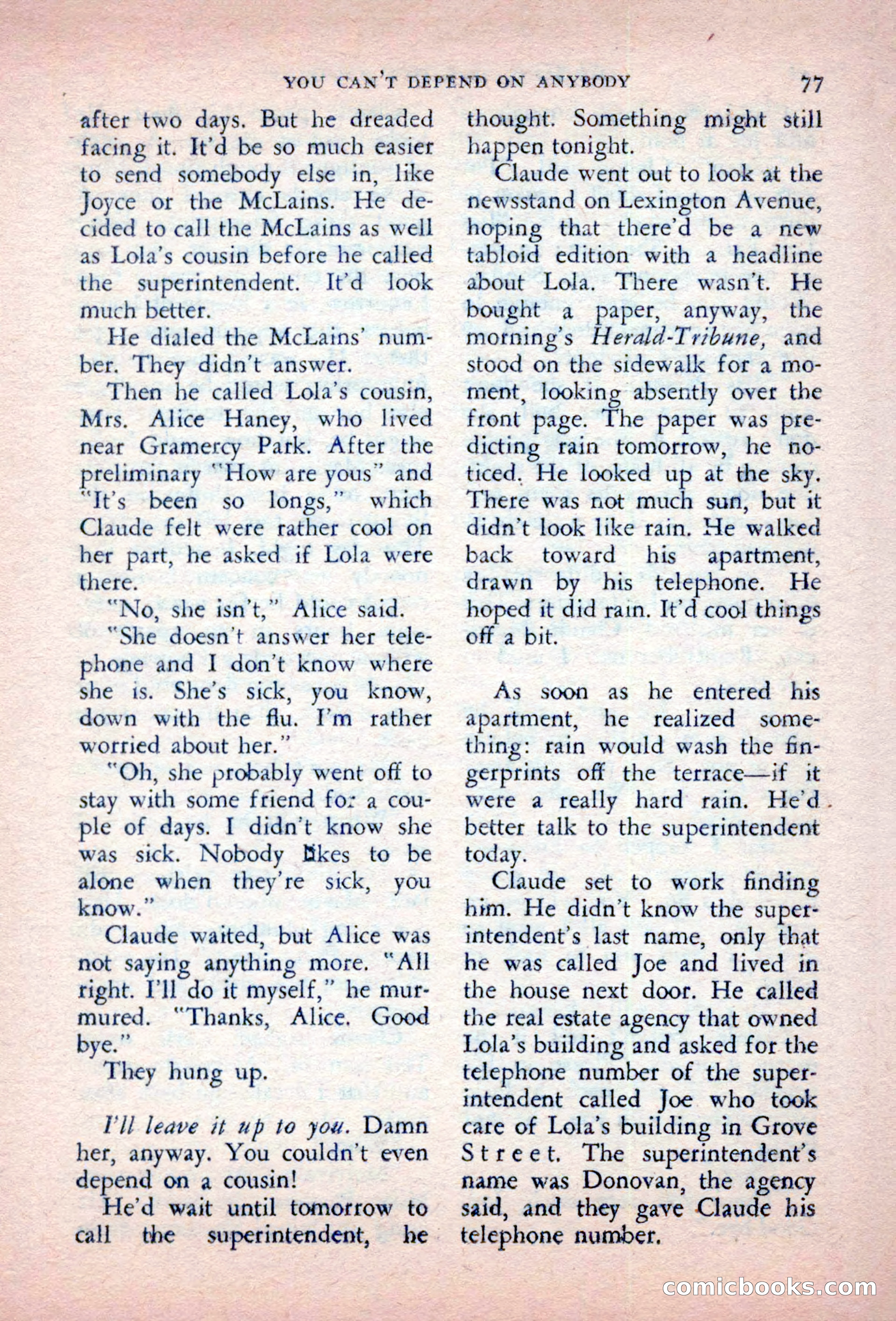 The Saint Detective Magazine, October 1956 — page 79 of 132