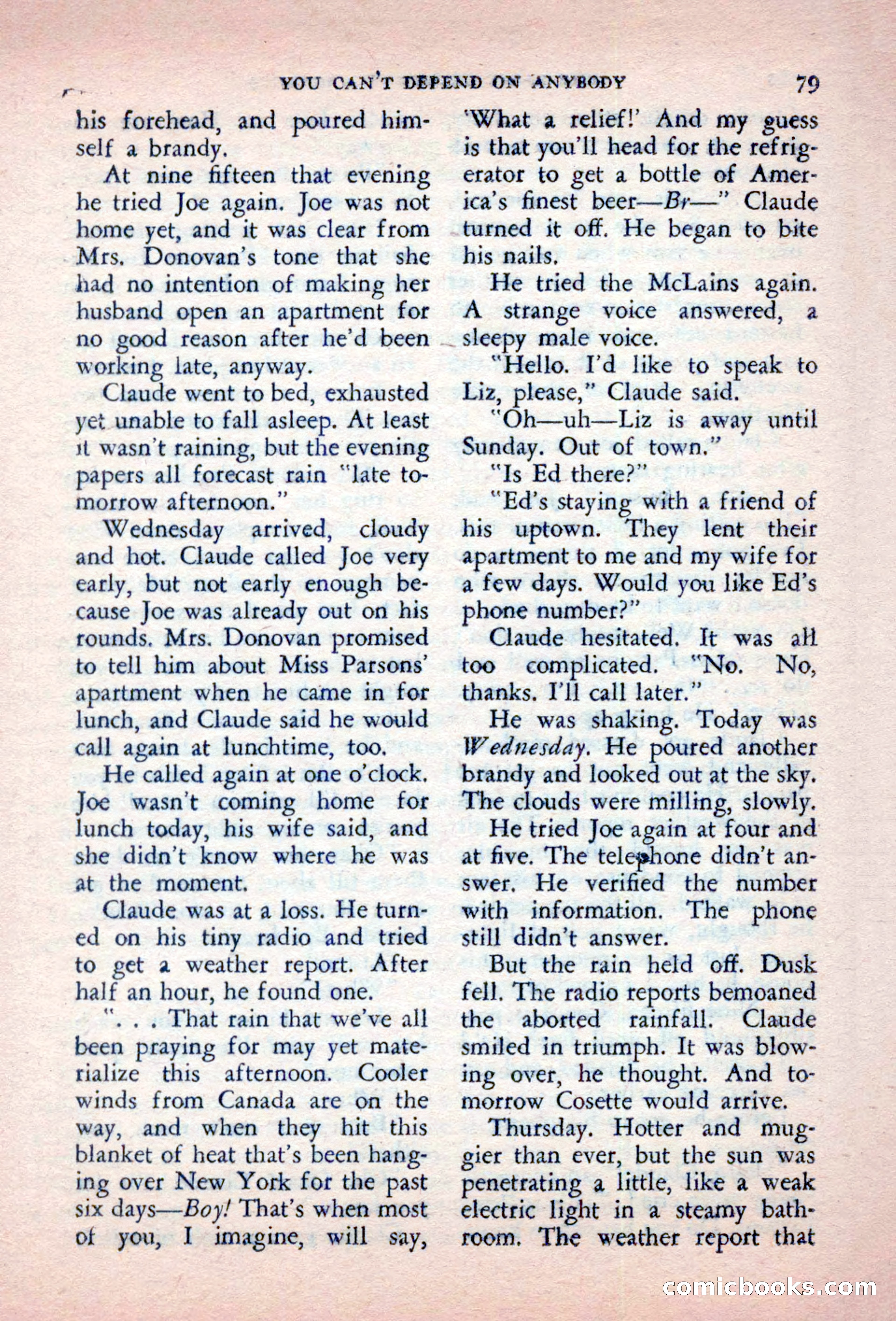 The Saint Detective Magazine, October 1956 — page 81 of 132