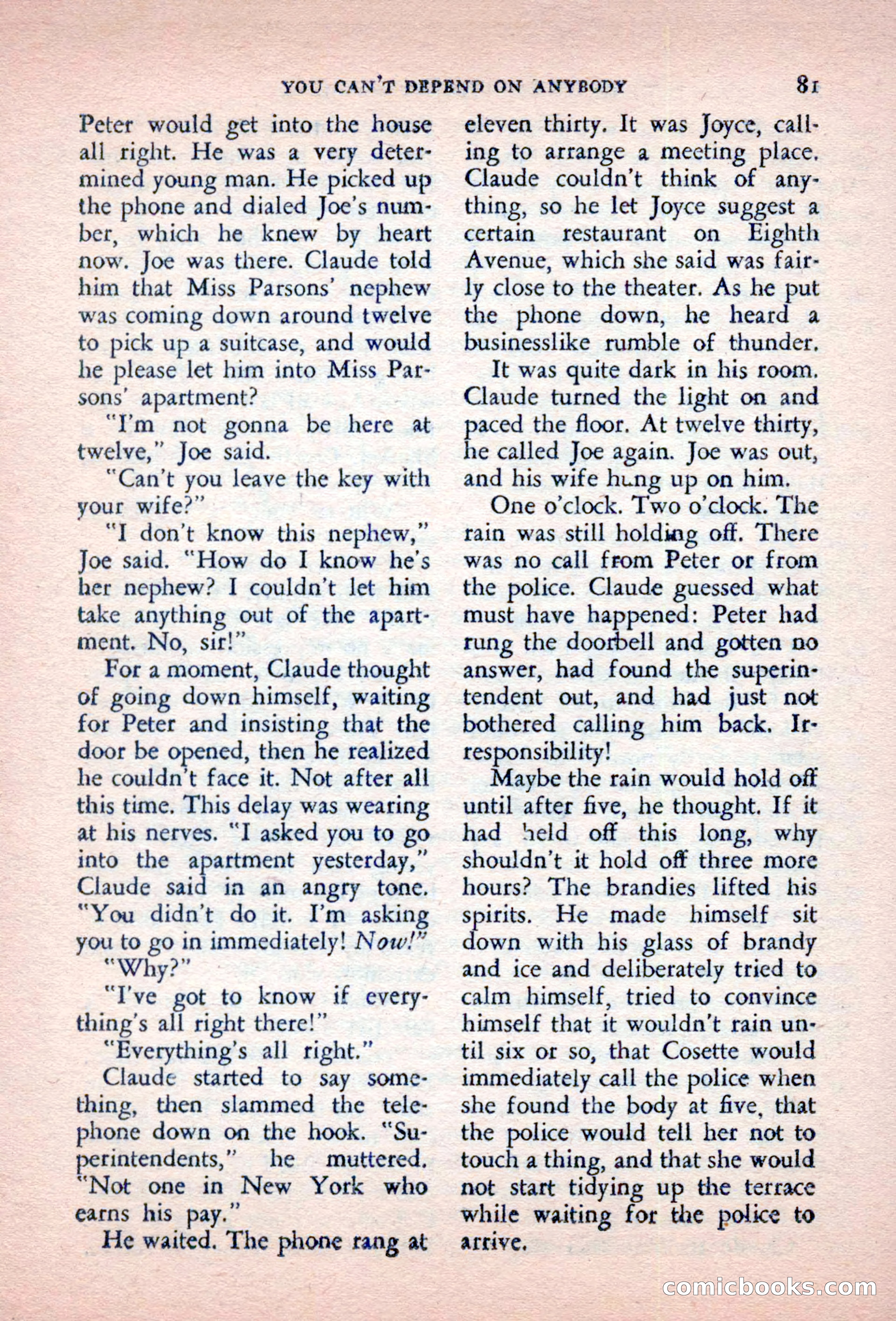 The Saint Detective Magazine, October 1956 — page 83 of 132