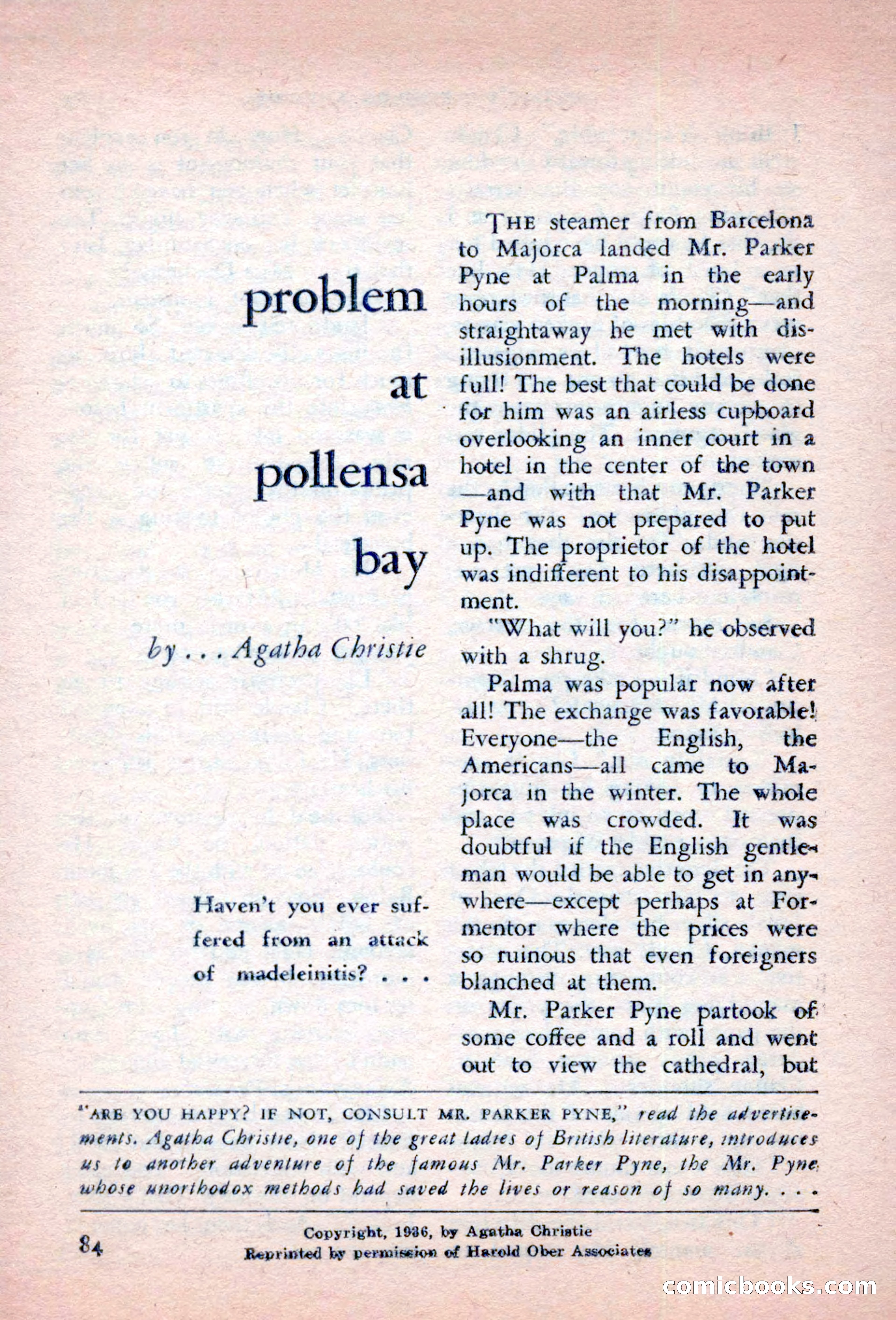 The Saint Detective Magazine, October 1956 — page 86 of 132