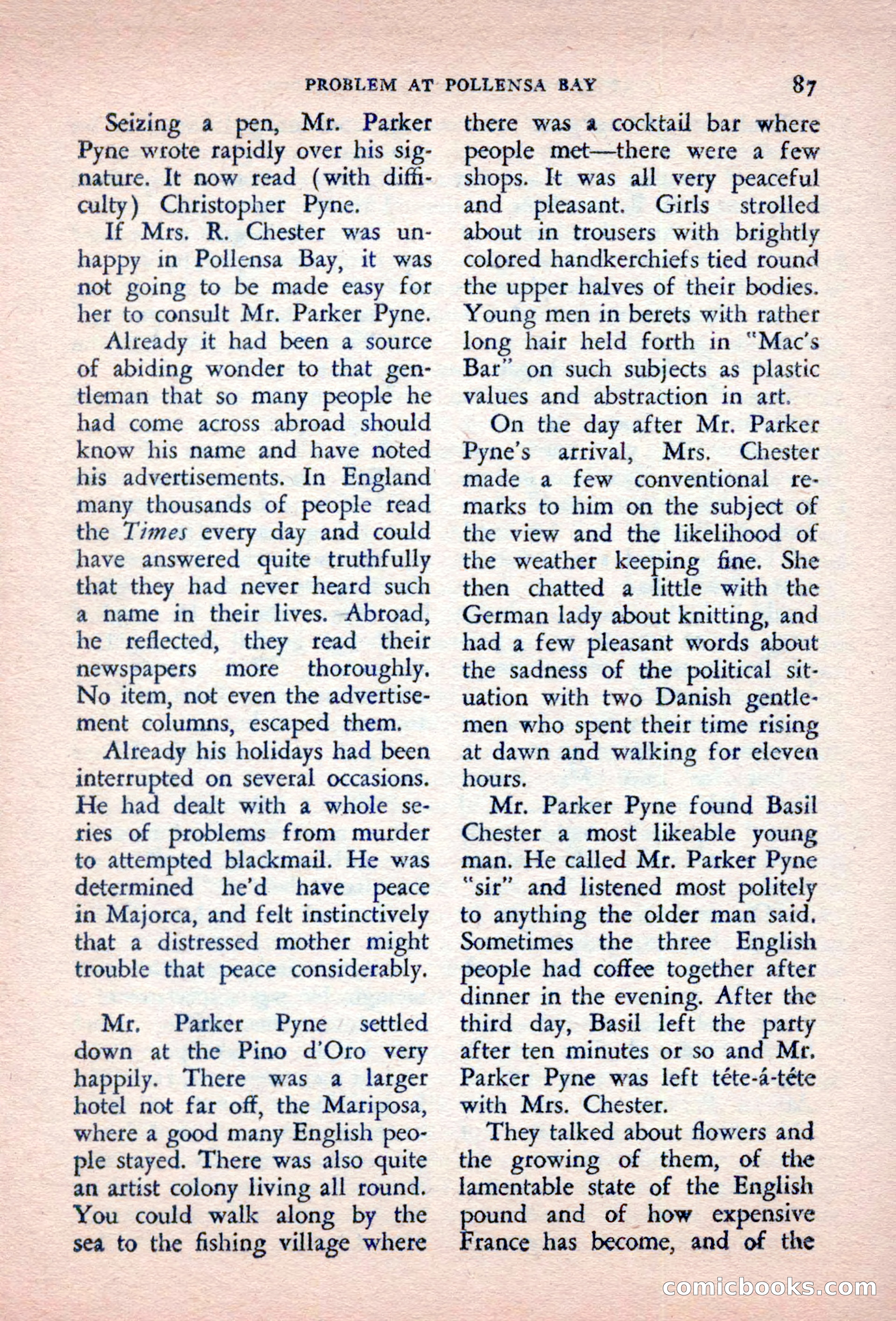 The Saint Detective Magazine, October 1956 — page 89 of 132