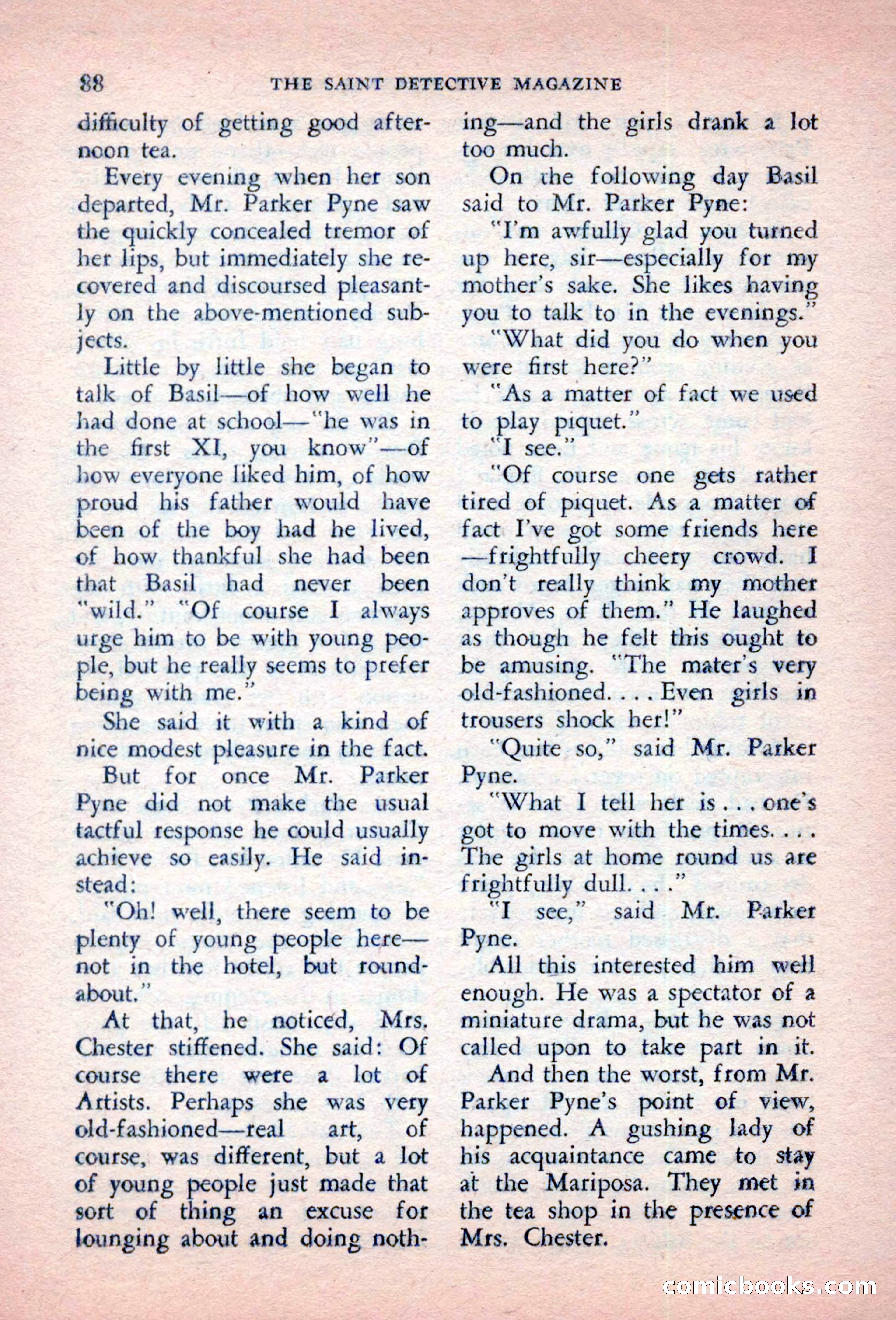 The Saint Detective Magazine, October 1956 — page 90 of 132