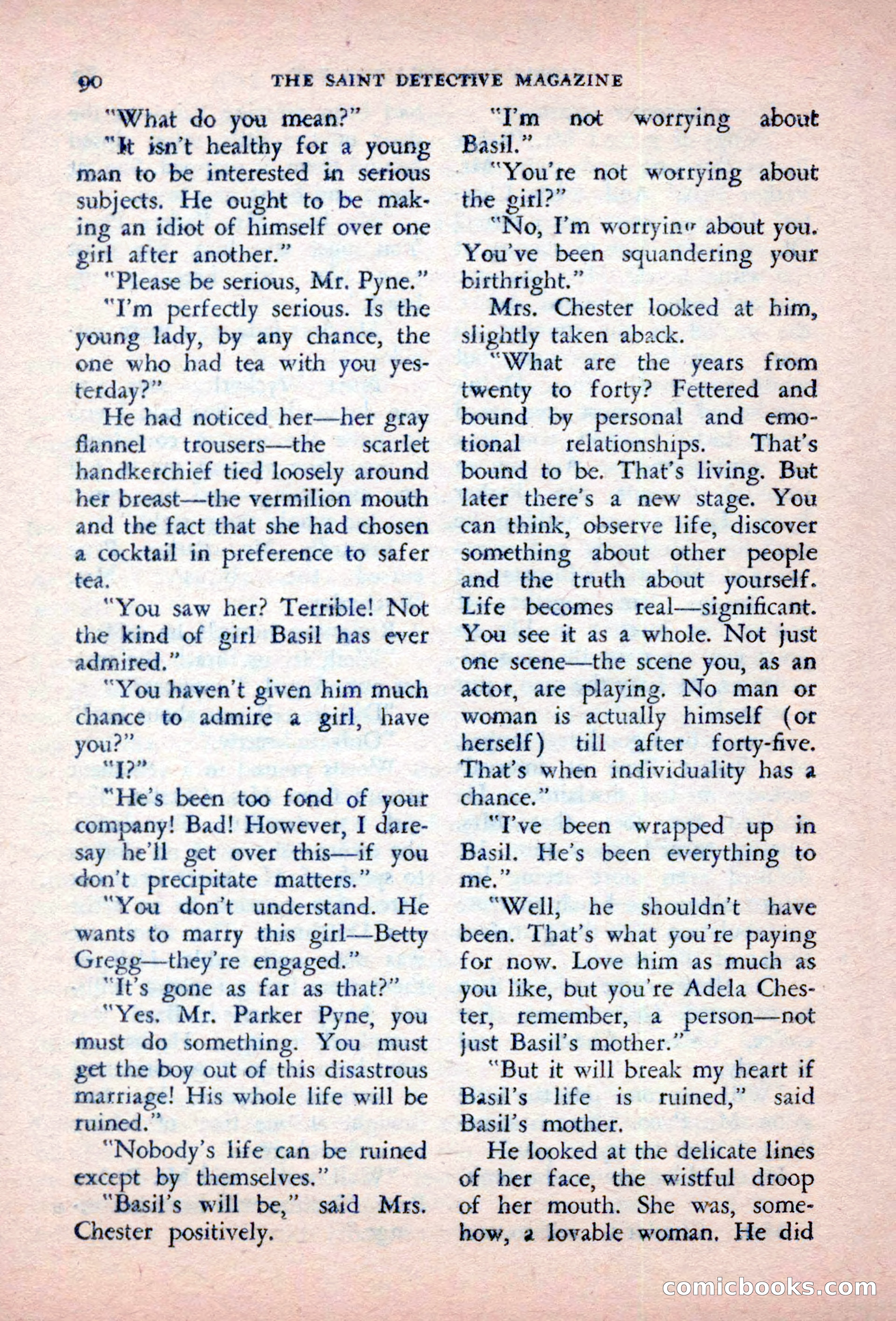 The Saint Detective Magazine, October 1956 — page 92 of 132