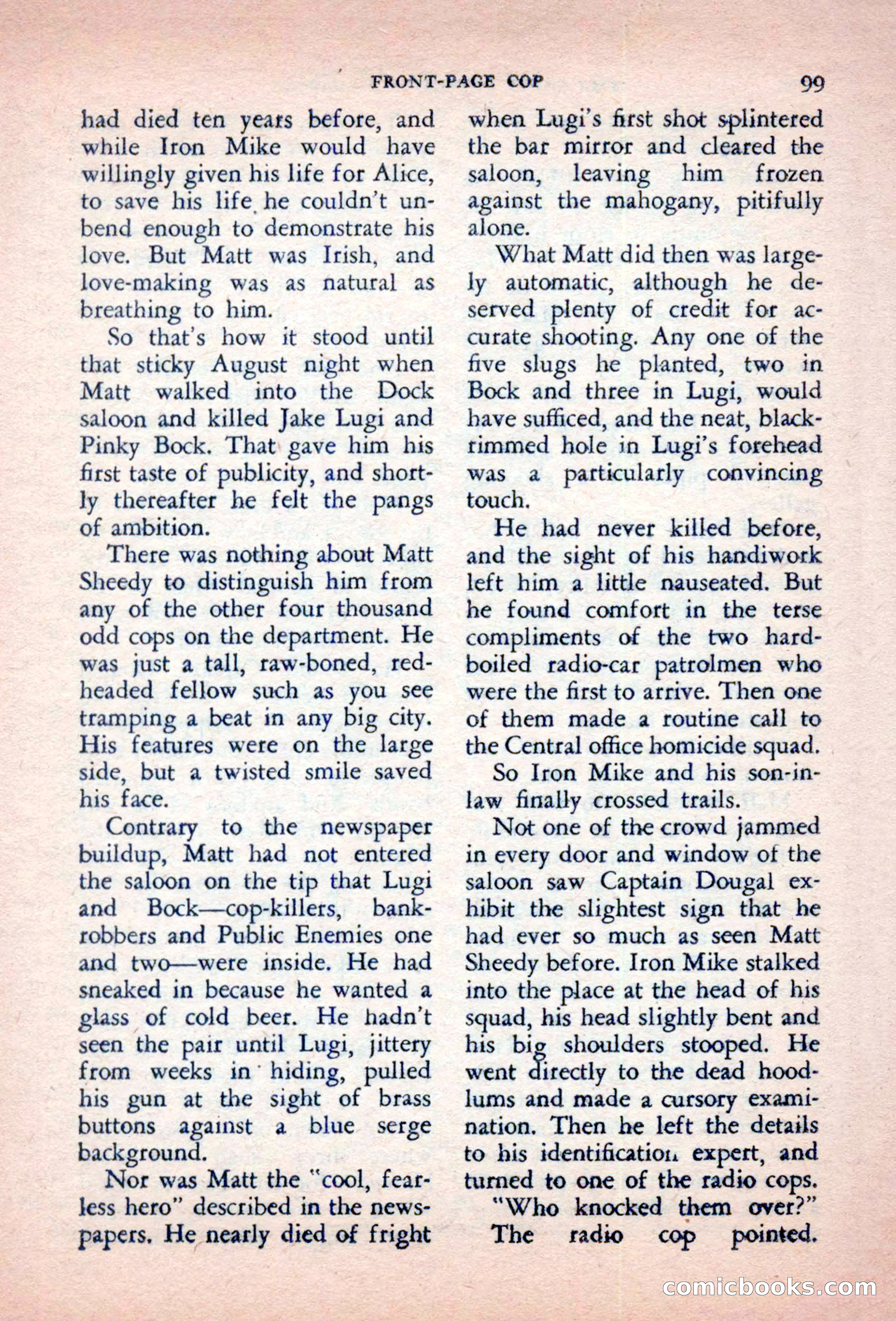 The Saint Detective Magazine, October 1956 — page 101 of 132