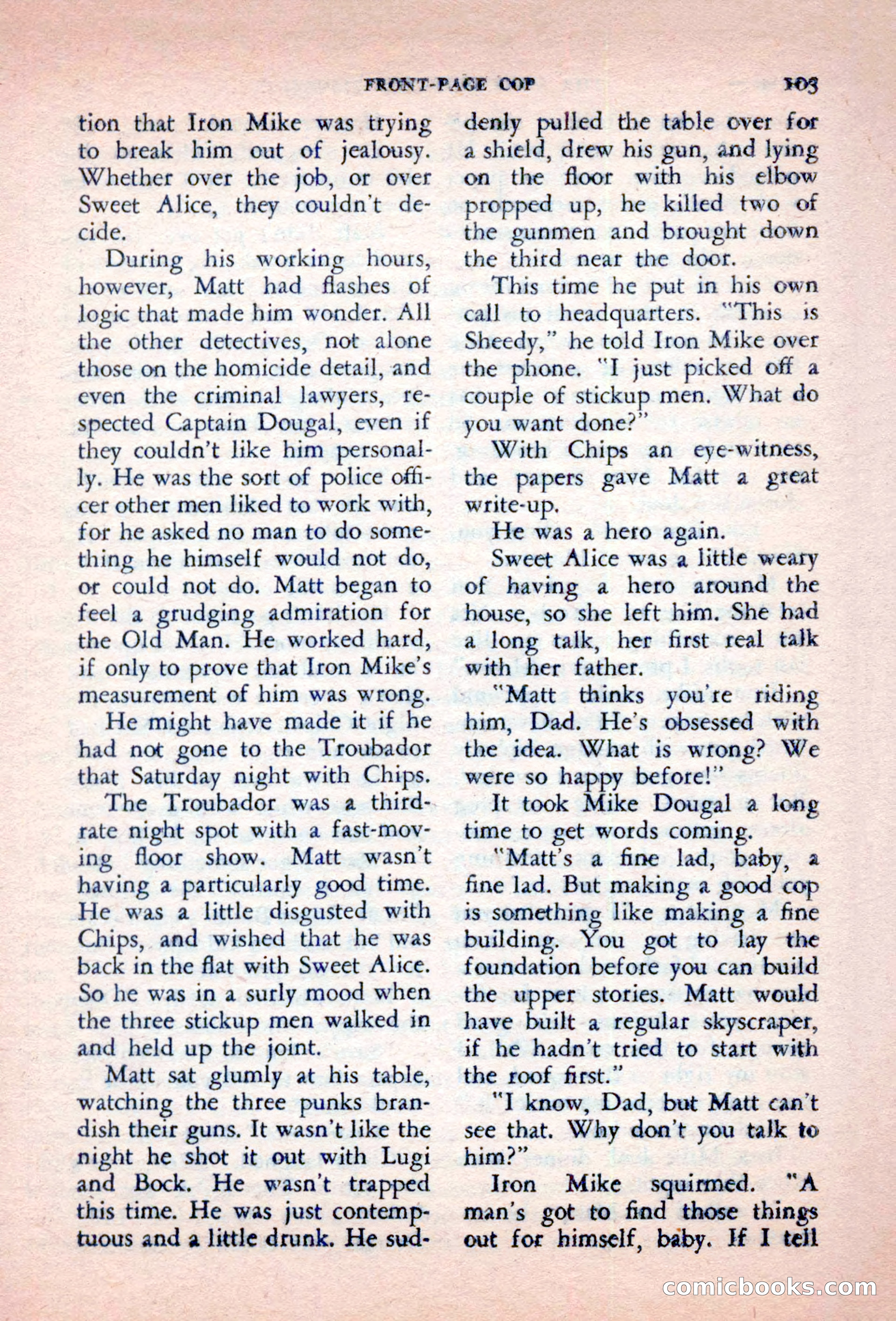 The Saint Detective Magazine, October 1956 — page 105 of 132