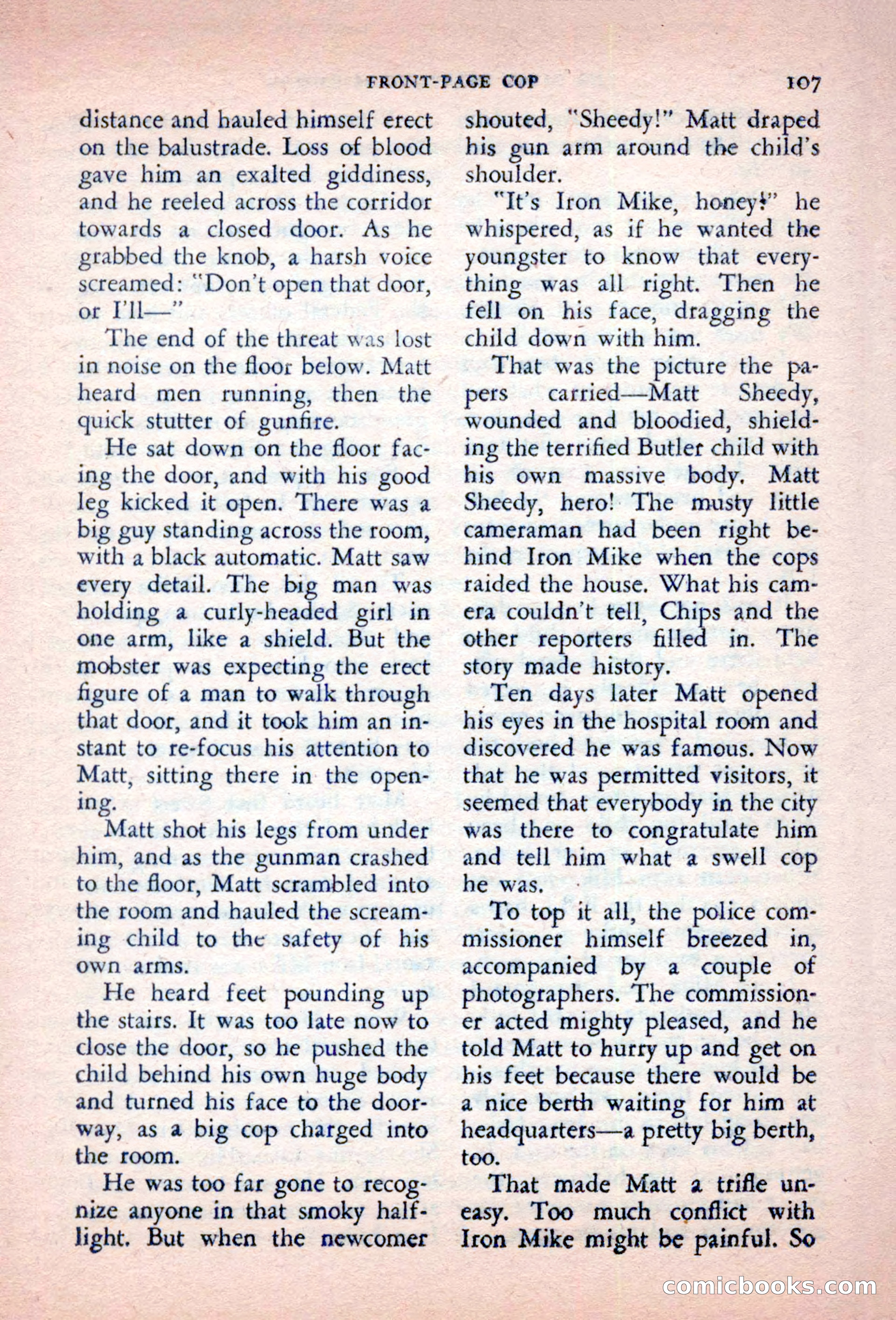 The Saint Detective Magazine, October 1956 — page 109 of 132
