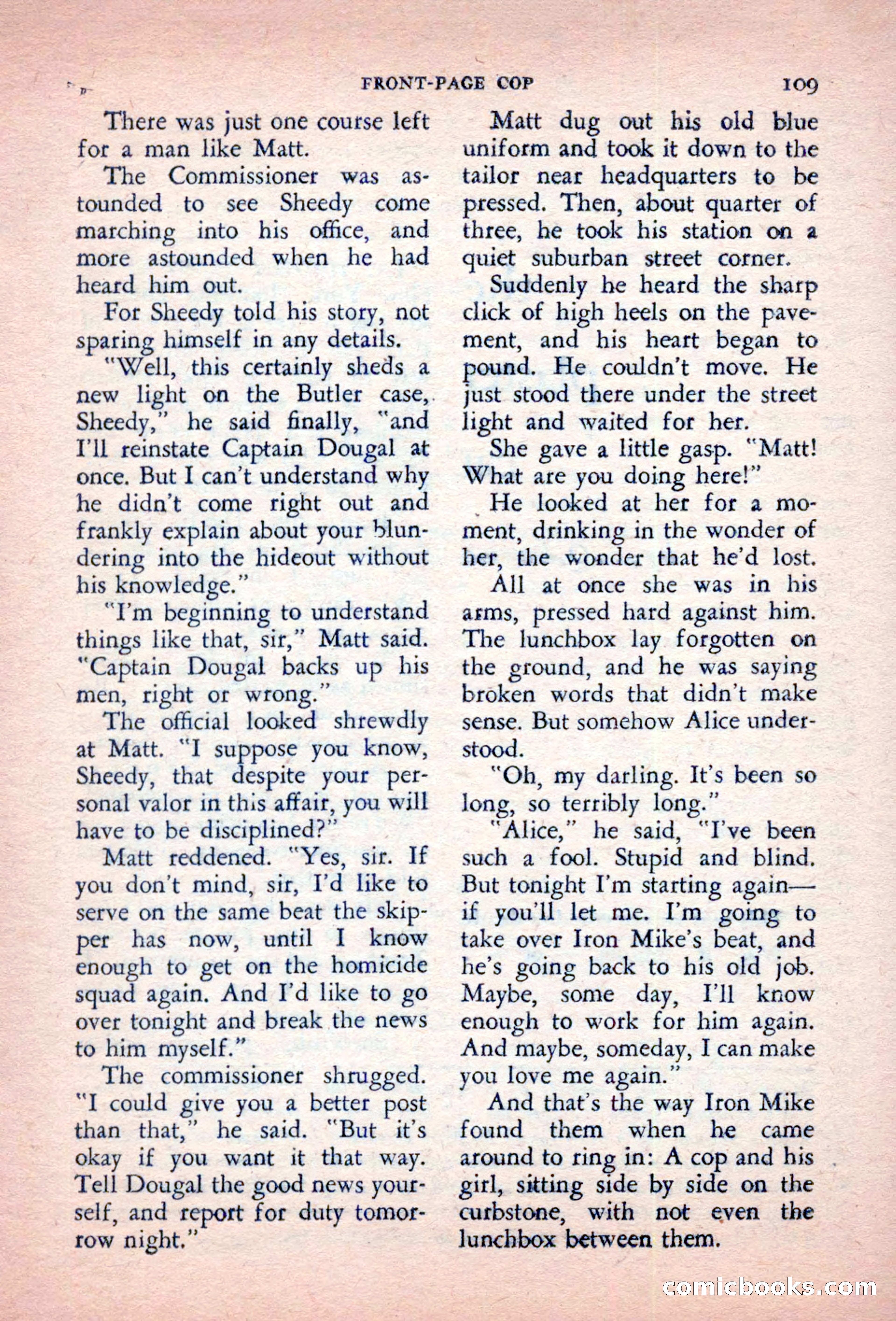 The Saint Detective Magazine, October 1956 — page 111 of 132