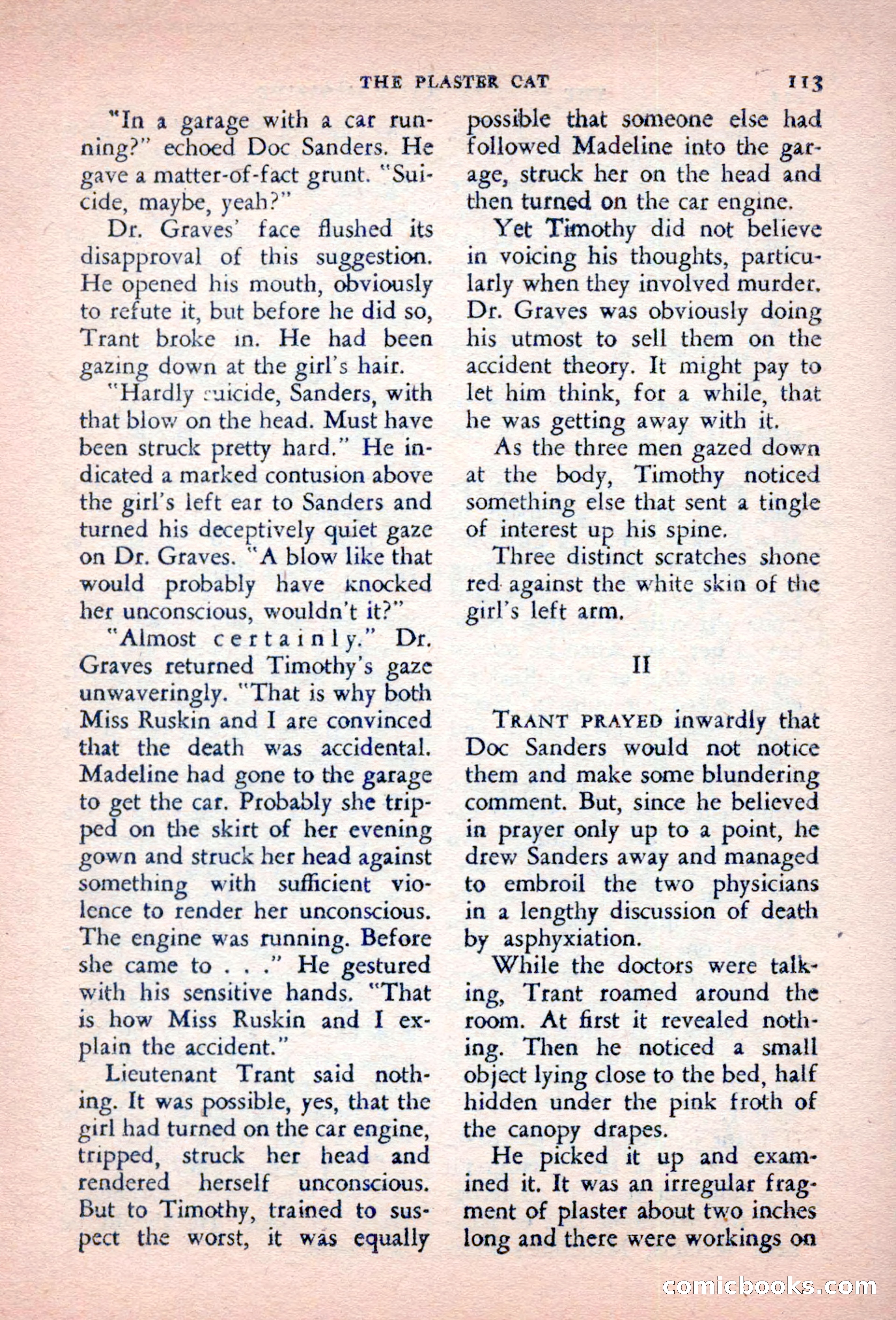 The Saint Detective Magazine, October 1956 — page 115 of 132