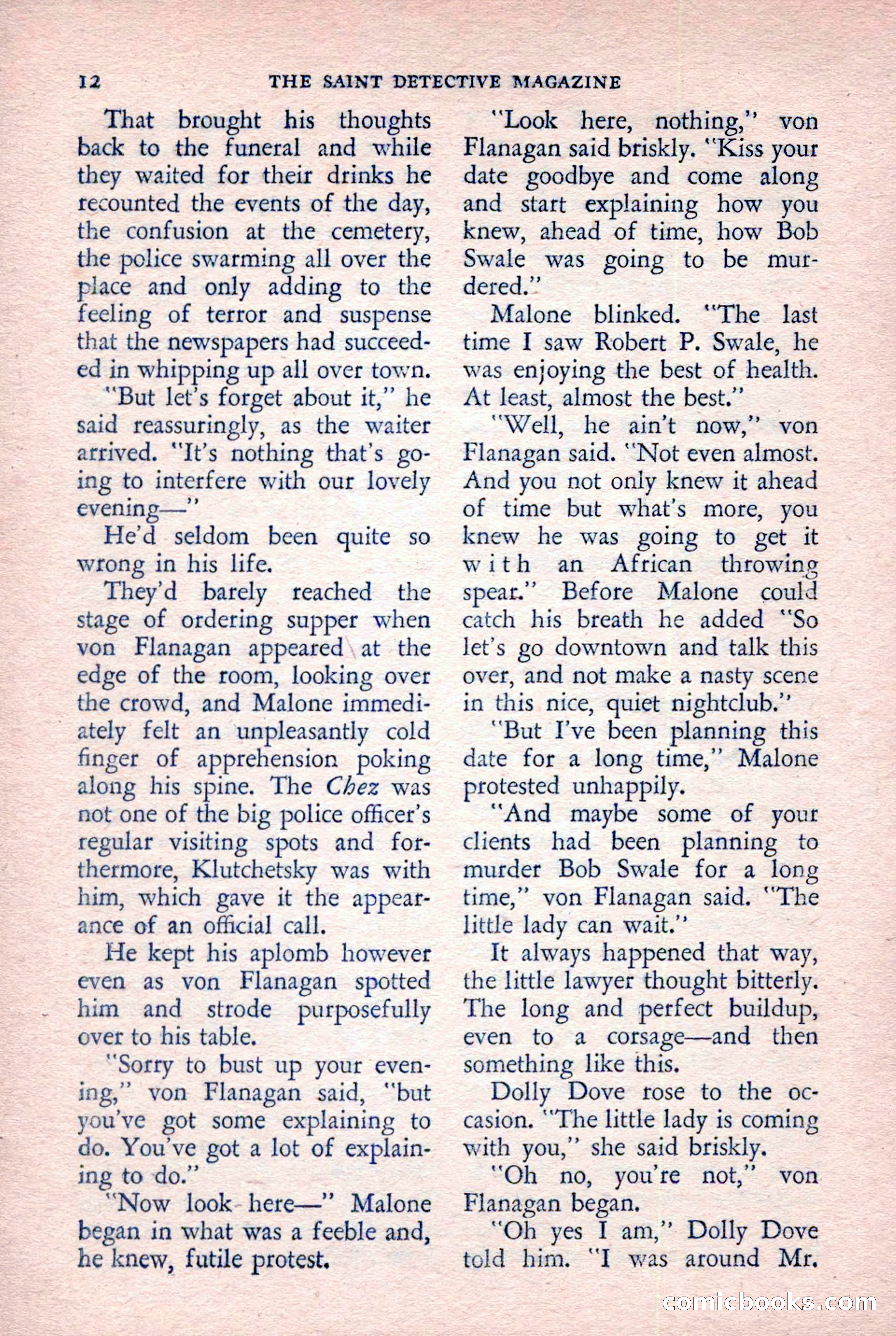 The Saint Detective Magazine — page 14 of 148