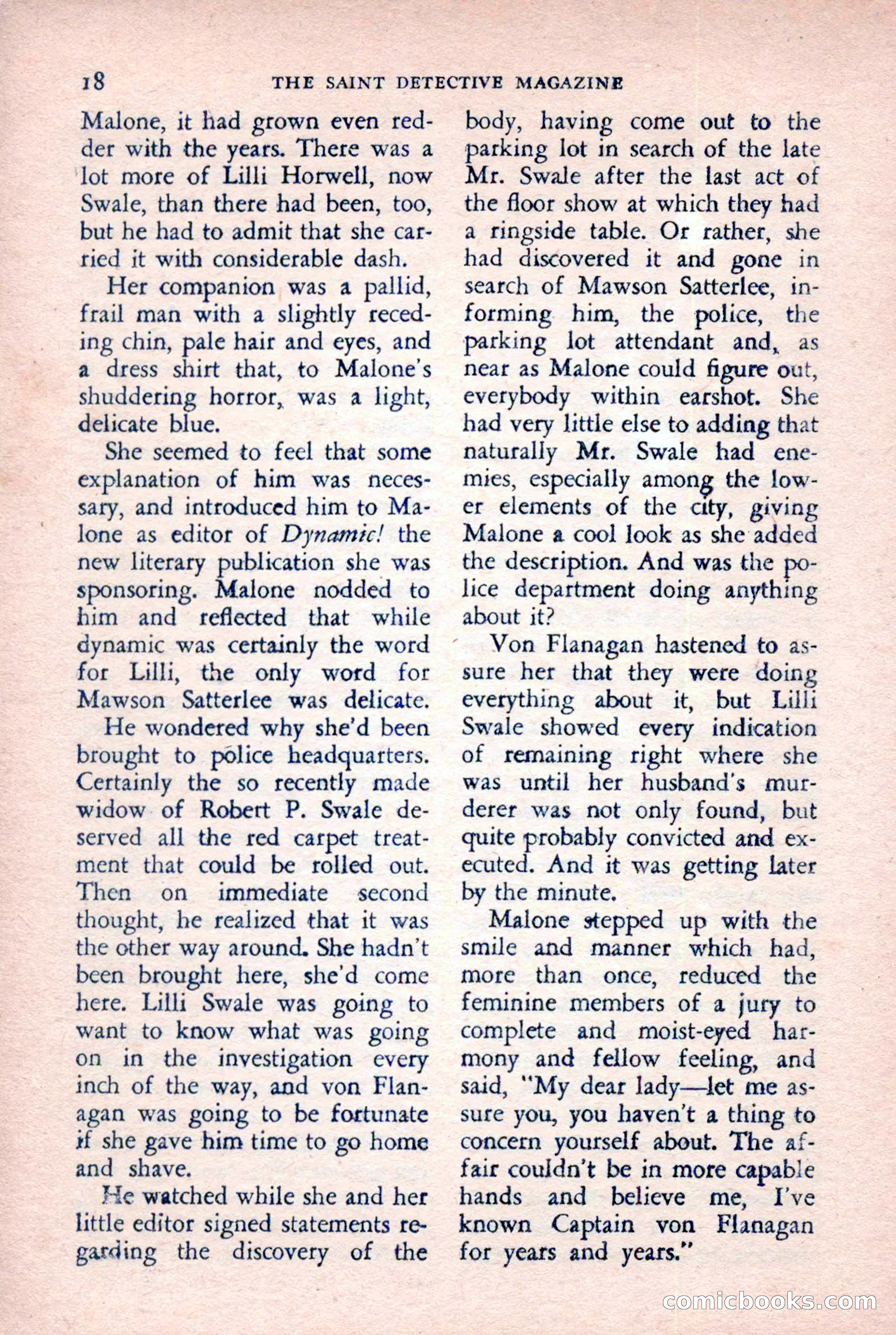 The Saint Detective Magazine — page 20 of 148