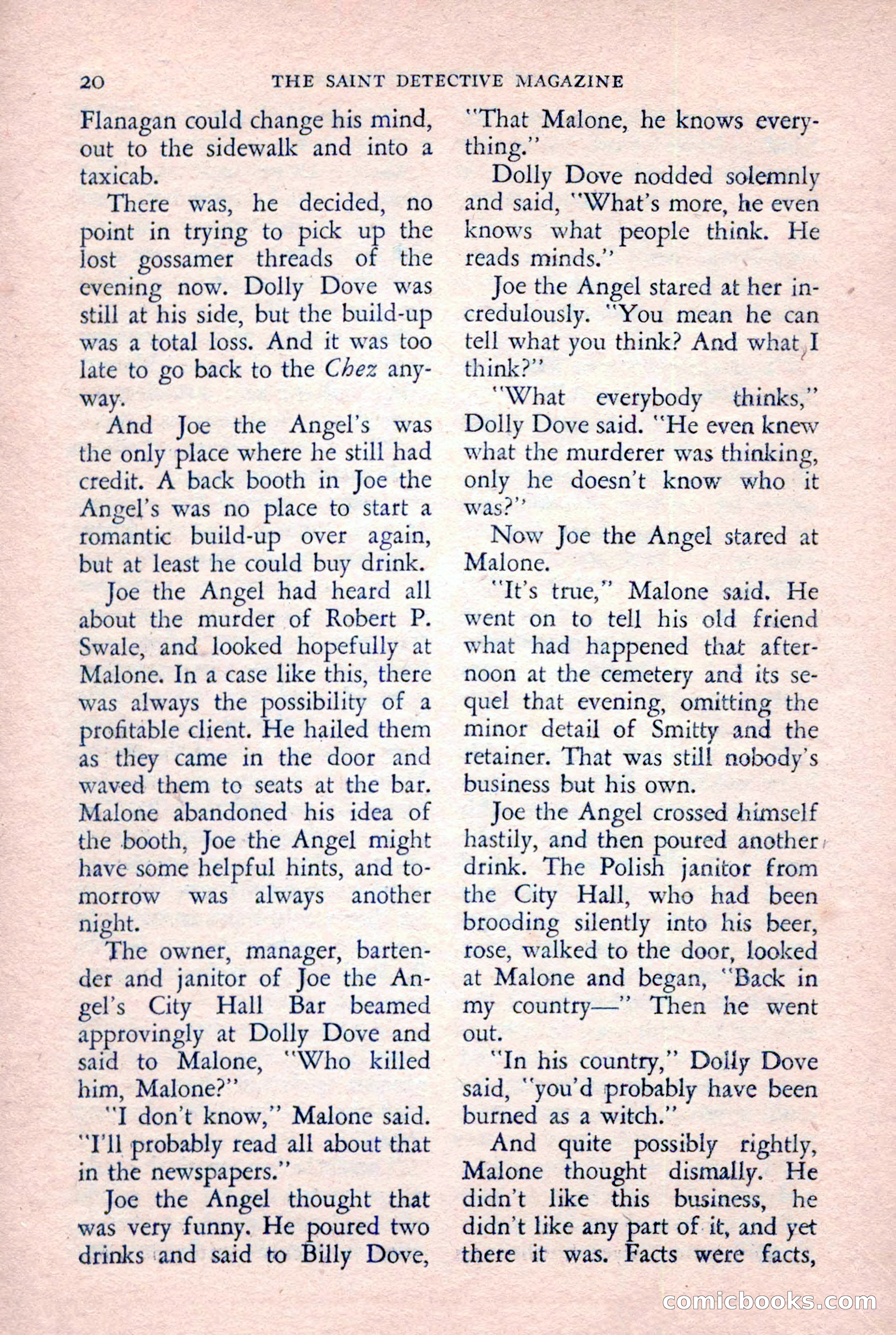 The Saint Detective Magazine — page 22 of 148