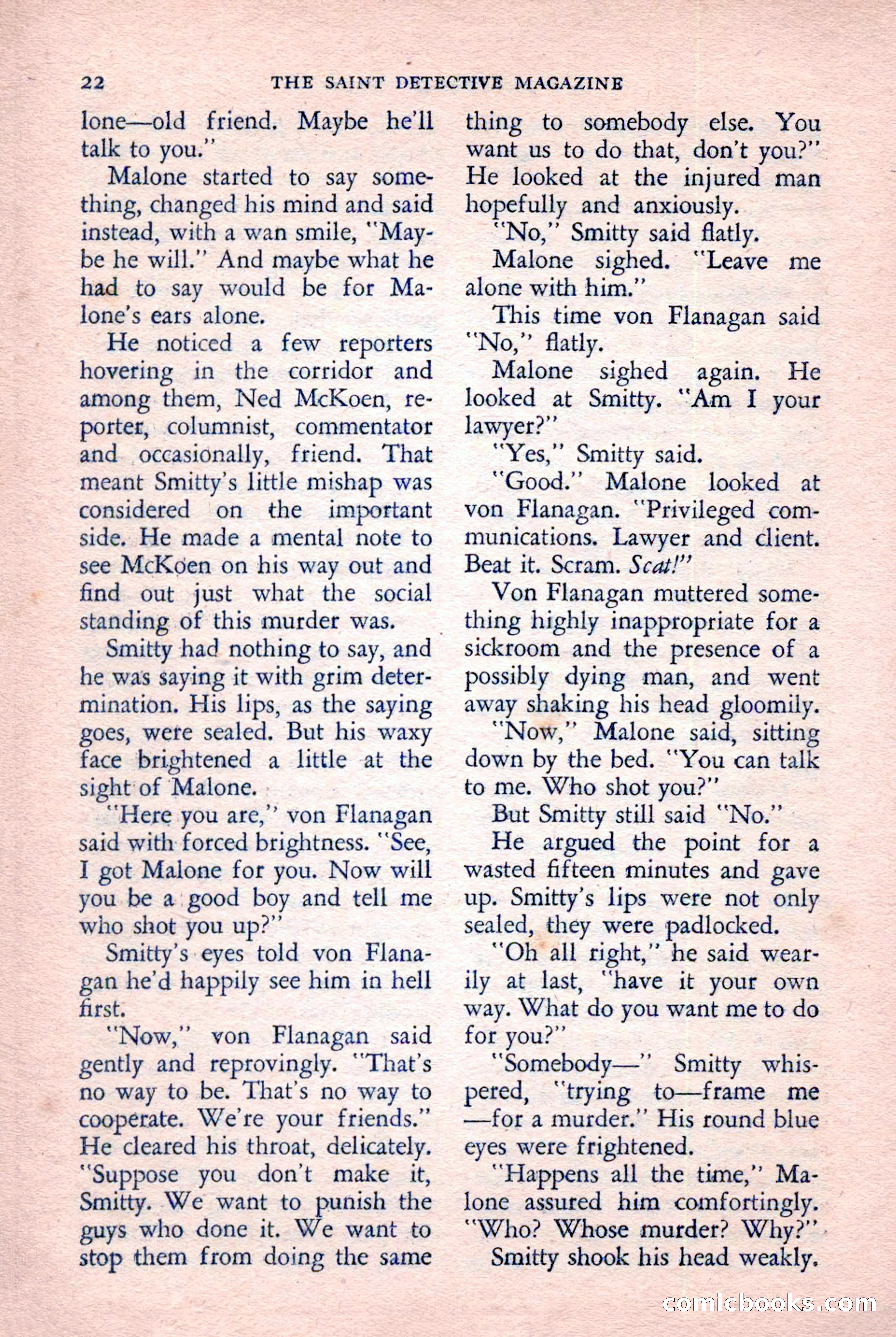 The Saint Detective Magazine — page 24 of 148