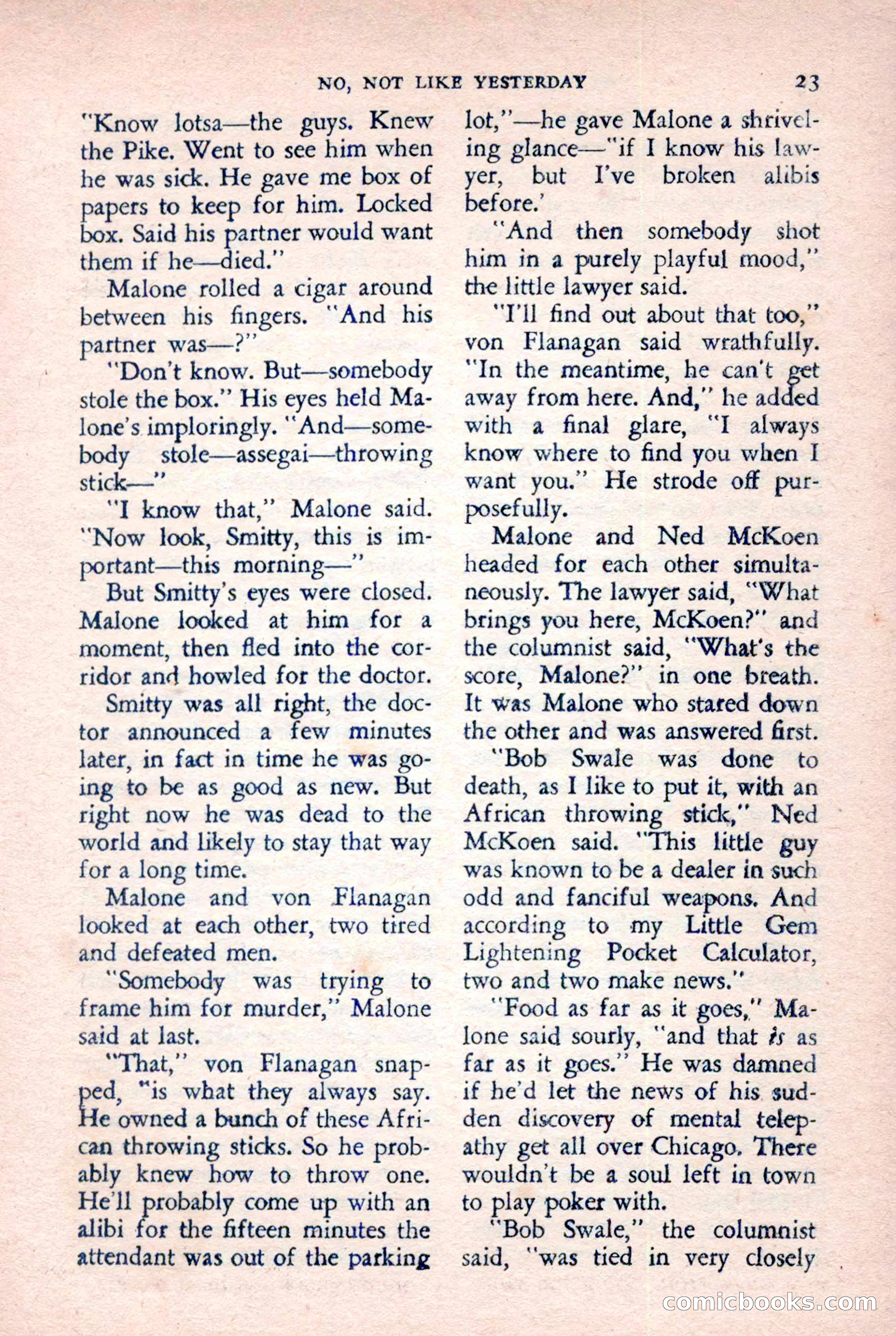 The Saint Detective Magazine — page 25 of 148