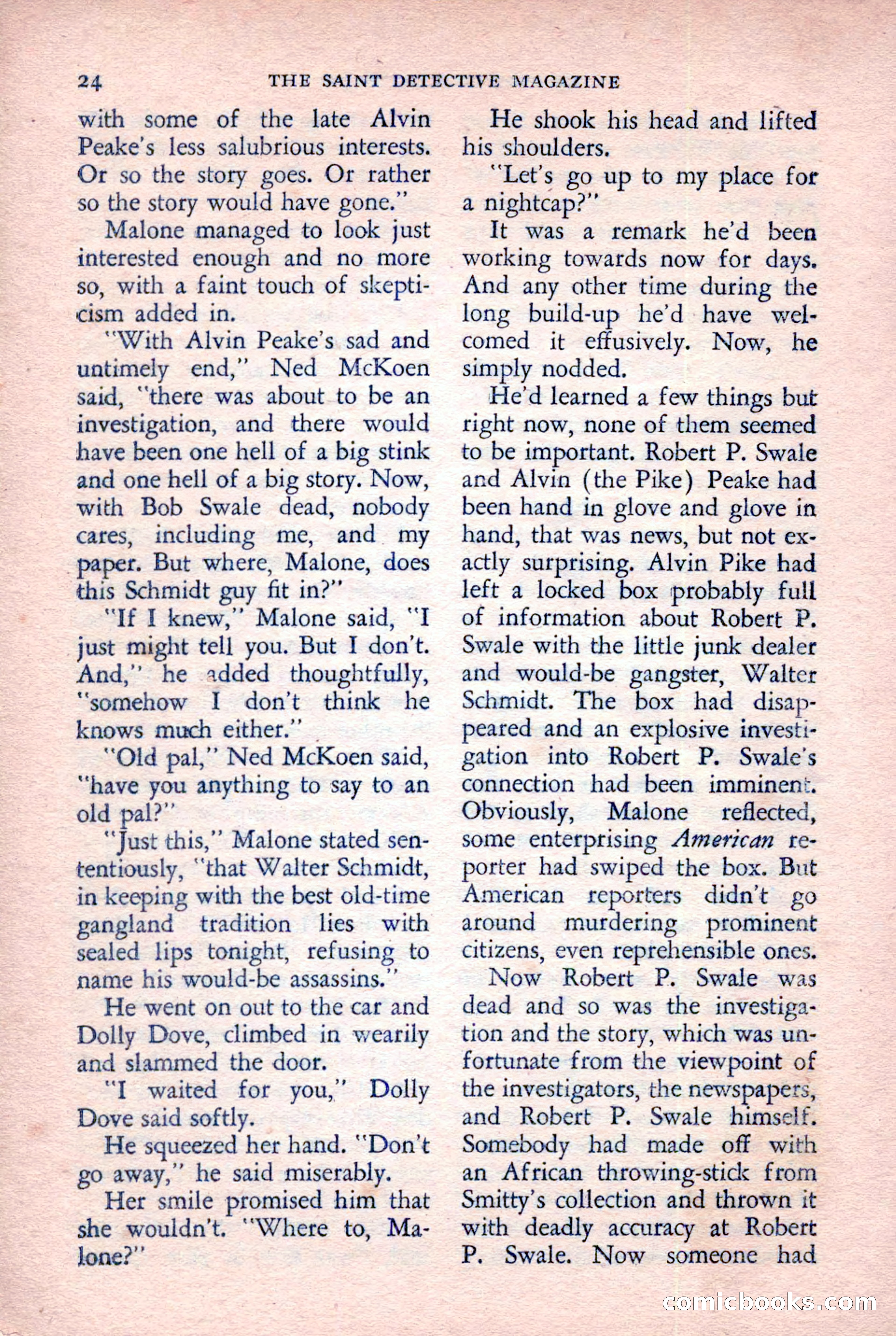 The Saint Detective Magazine — page 26 of 148