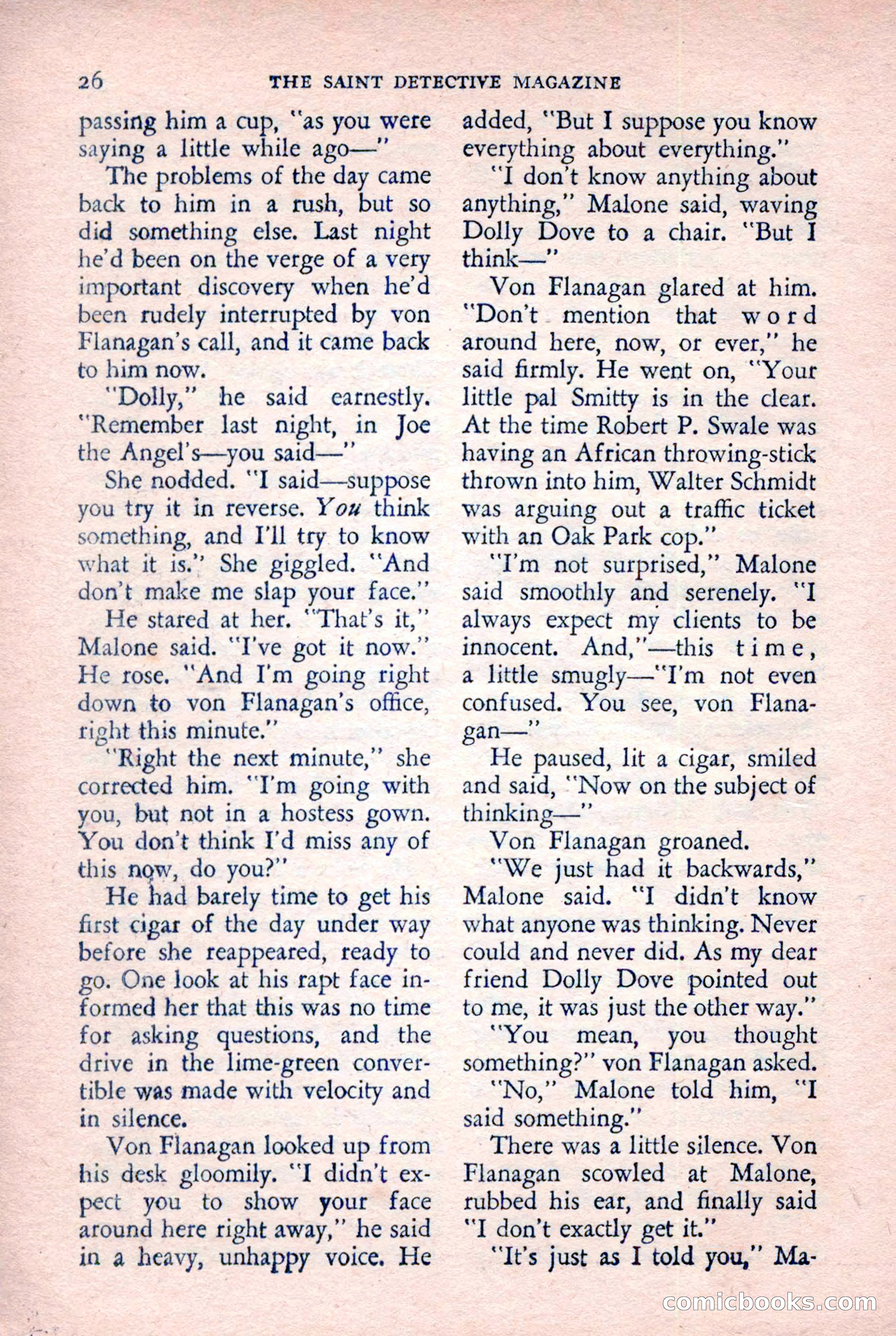 The Saint Detective Magazine — page 28 of 148