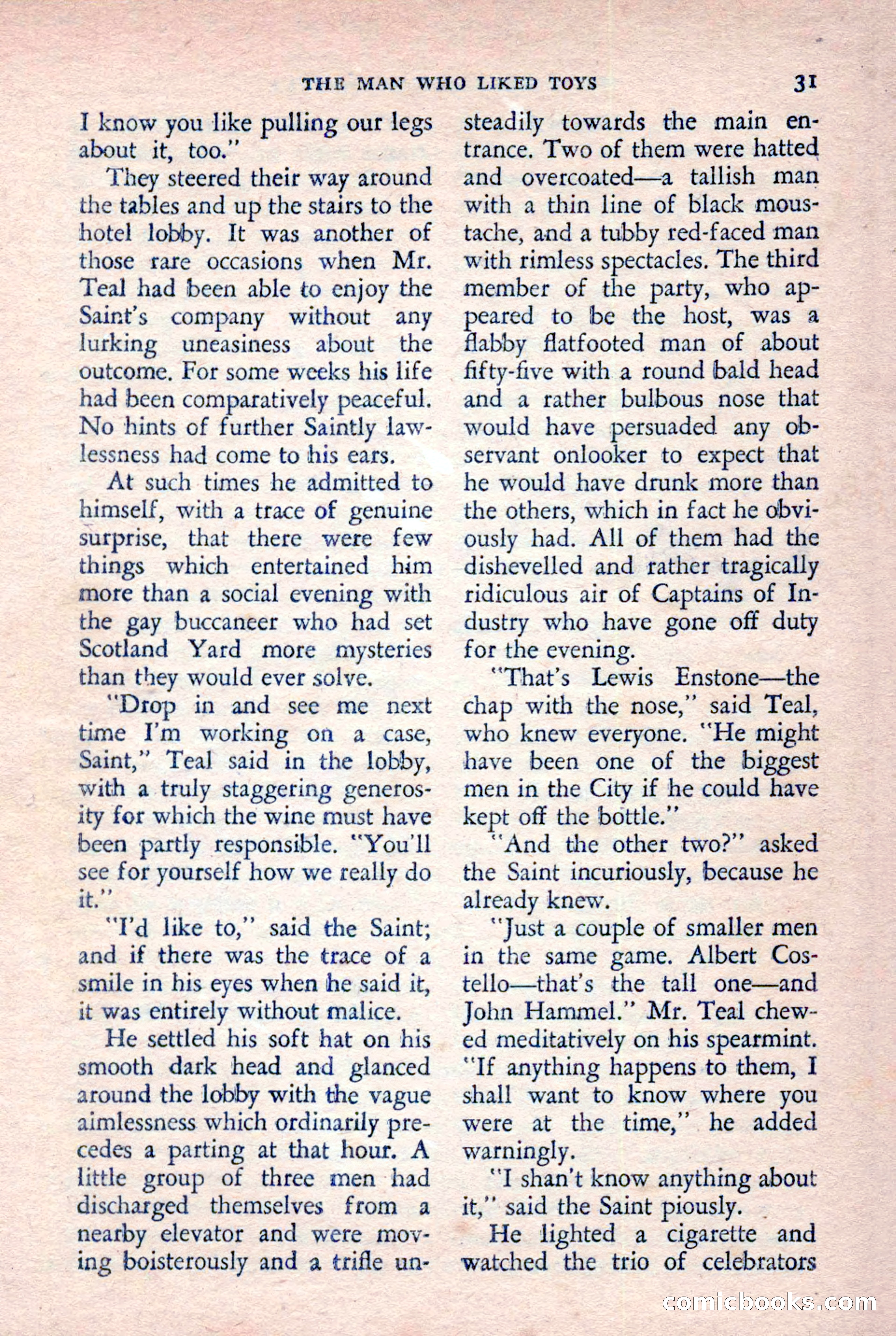 The Saint Detective Magazine — page 33 of 148