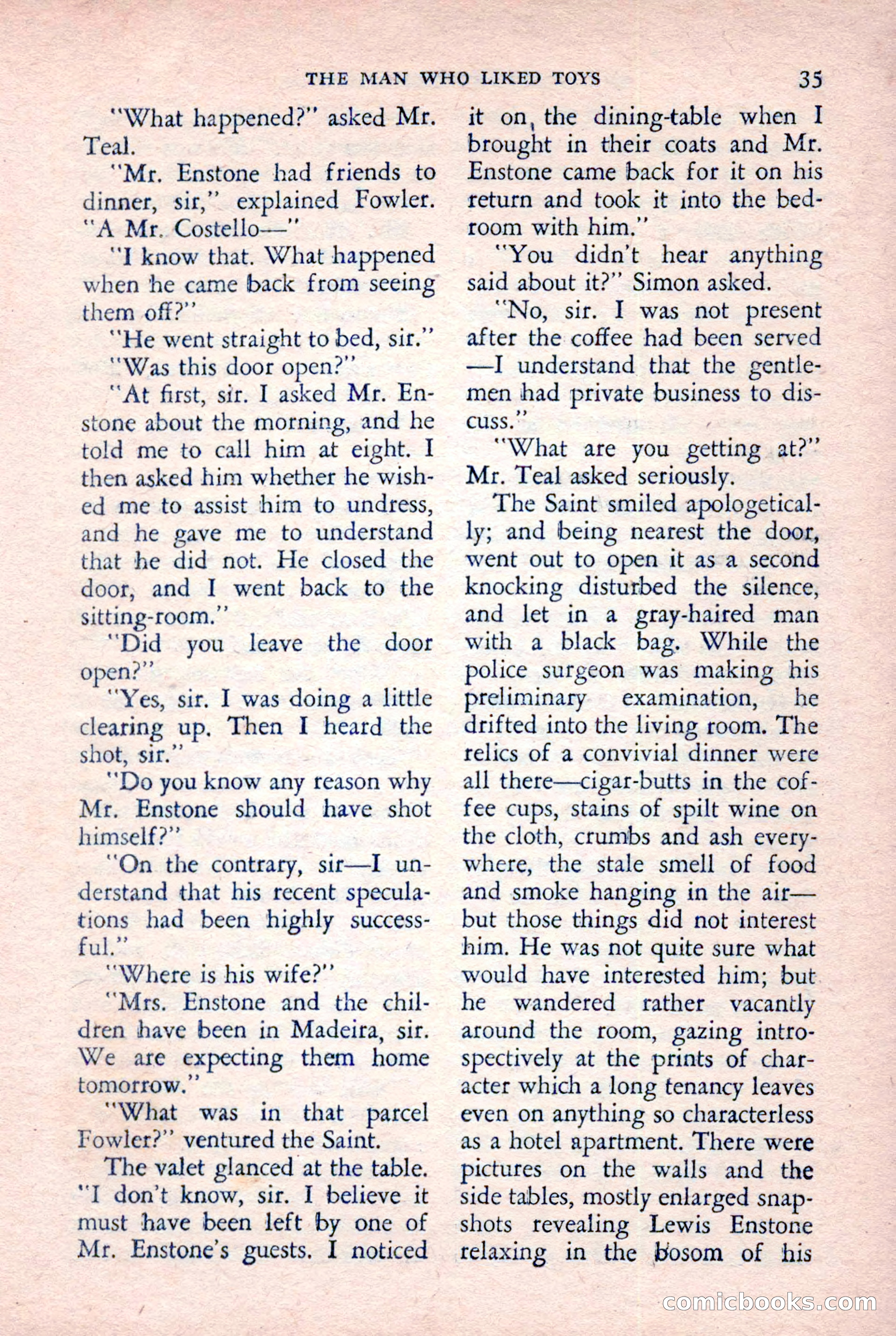 The Saint Detective Magazine — page 37 of 148